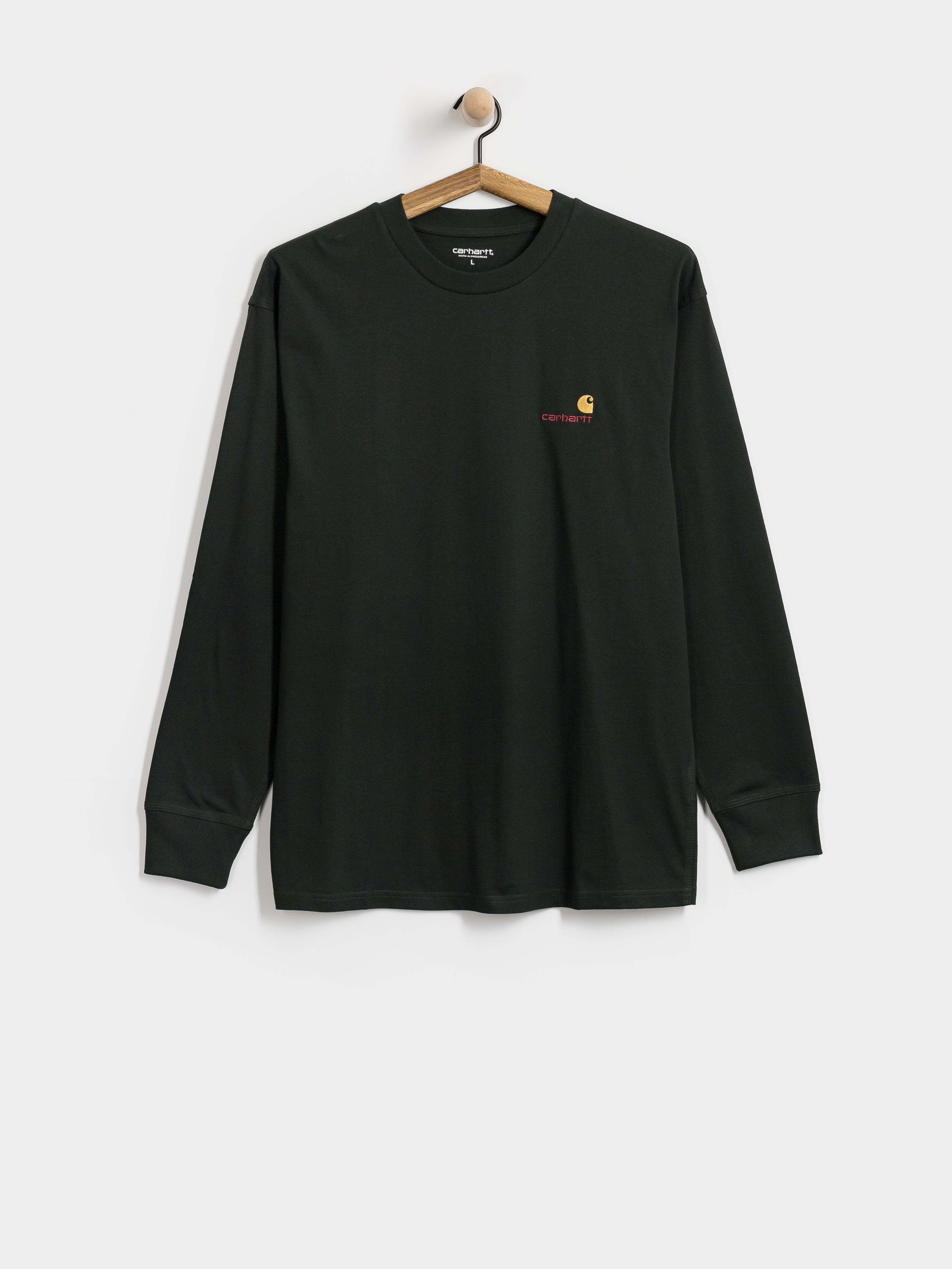 Carhartt WIP American Script Longsleeve (raven)