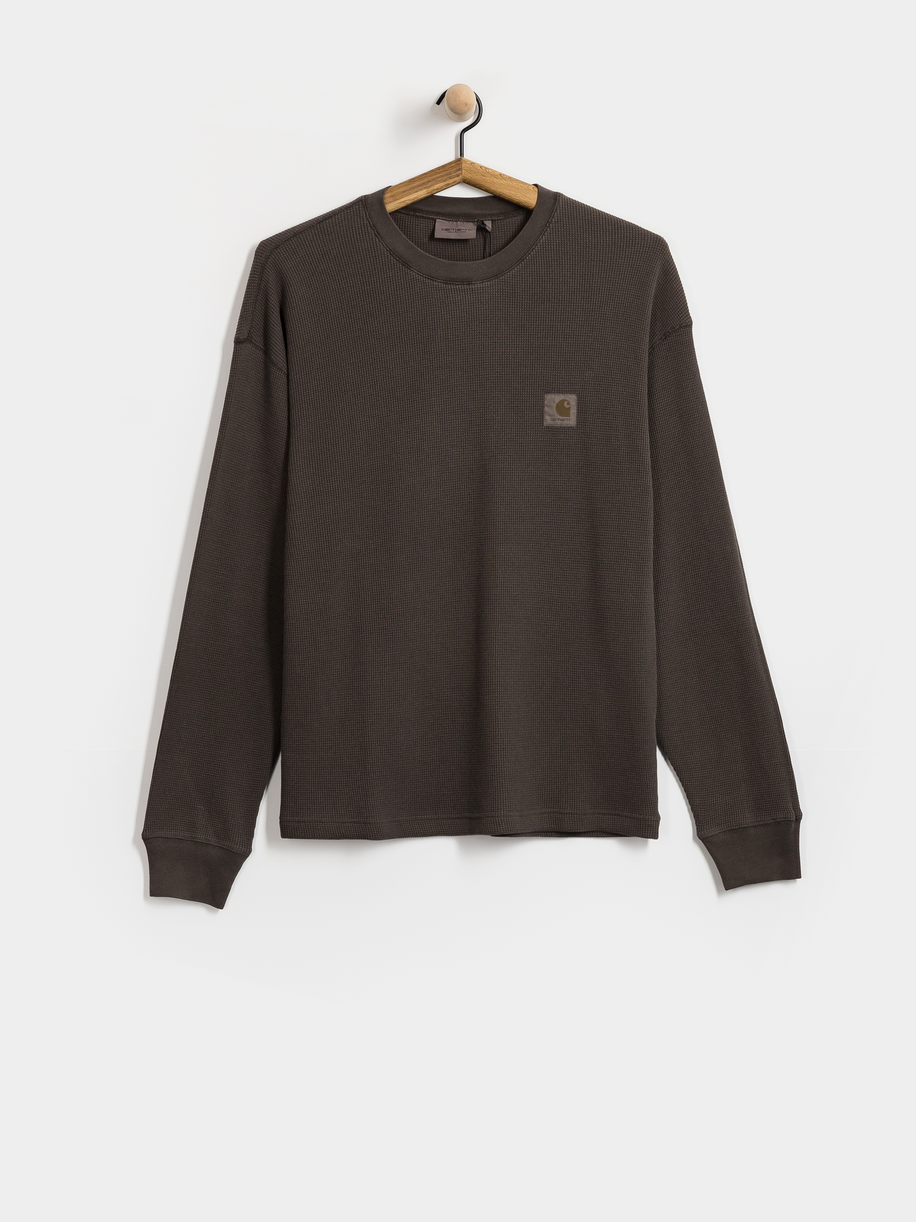 Carhartt WIP Vista Waffle Longsleeve (tobacco/garment dyed)