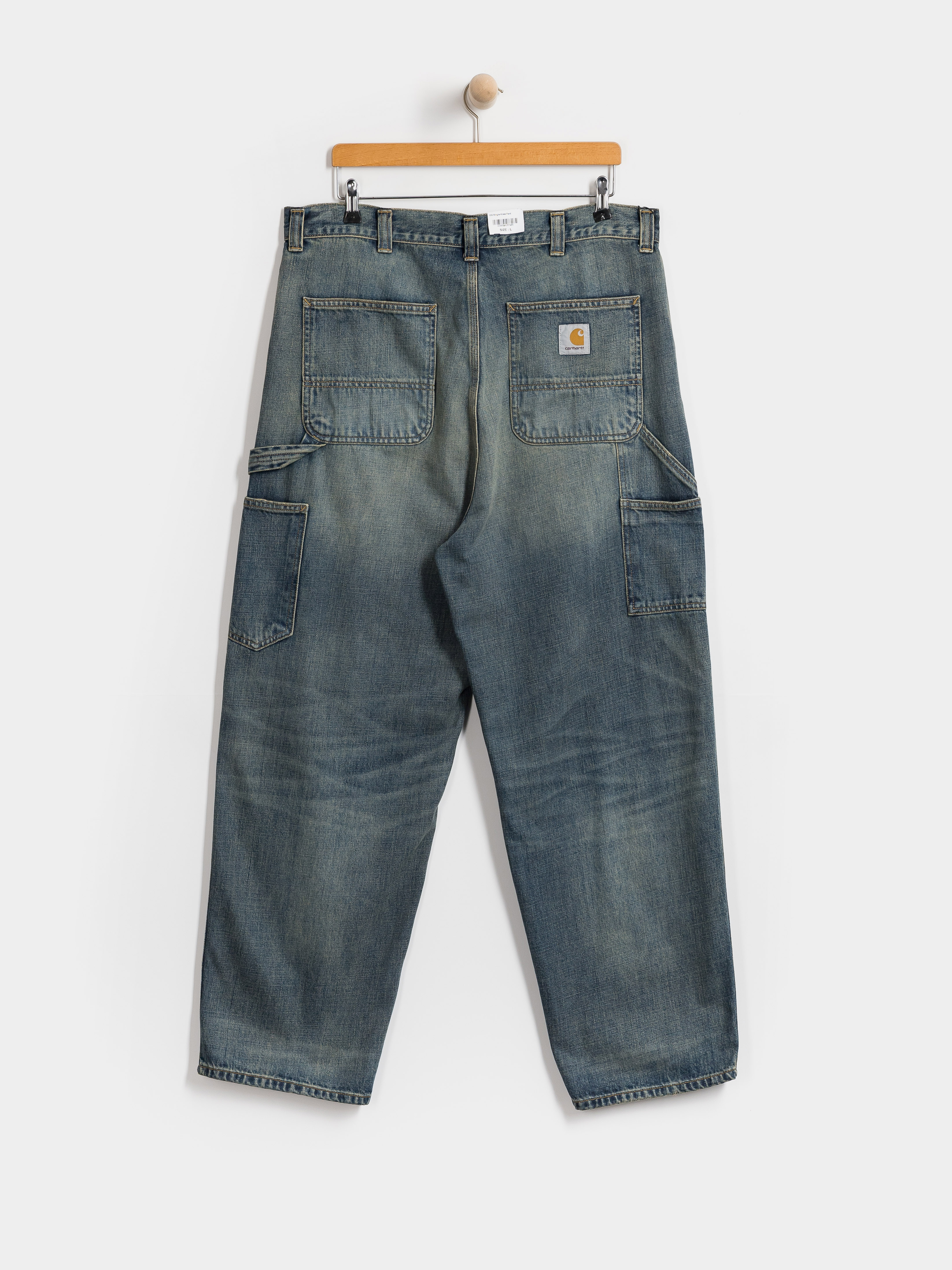 Carhartt WIP OG Single Knee Hose (blue/worn used wash)