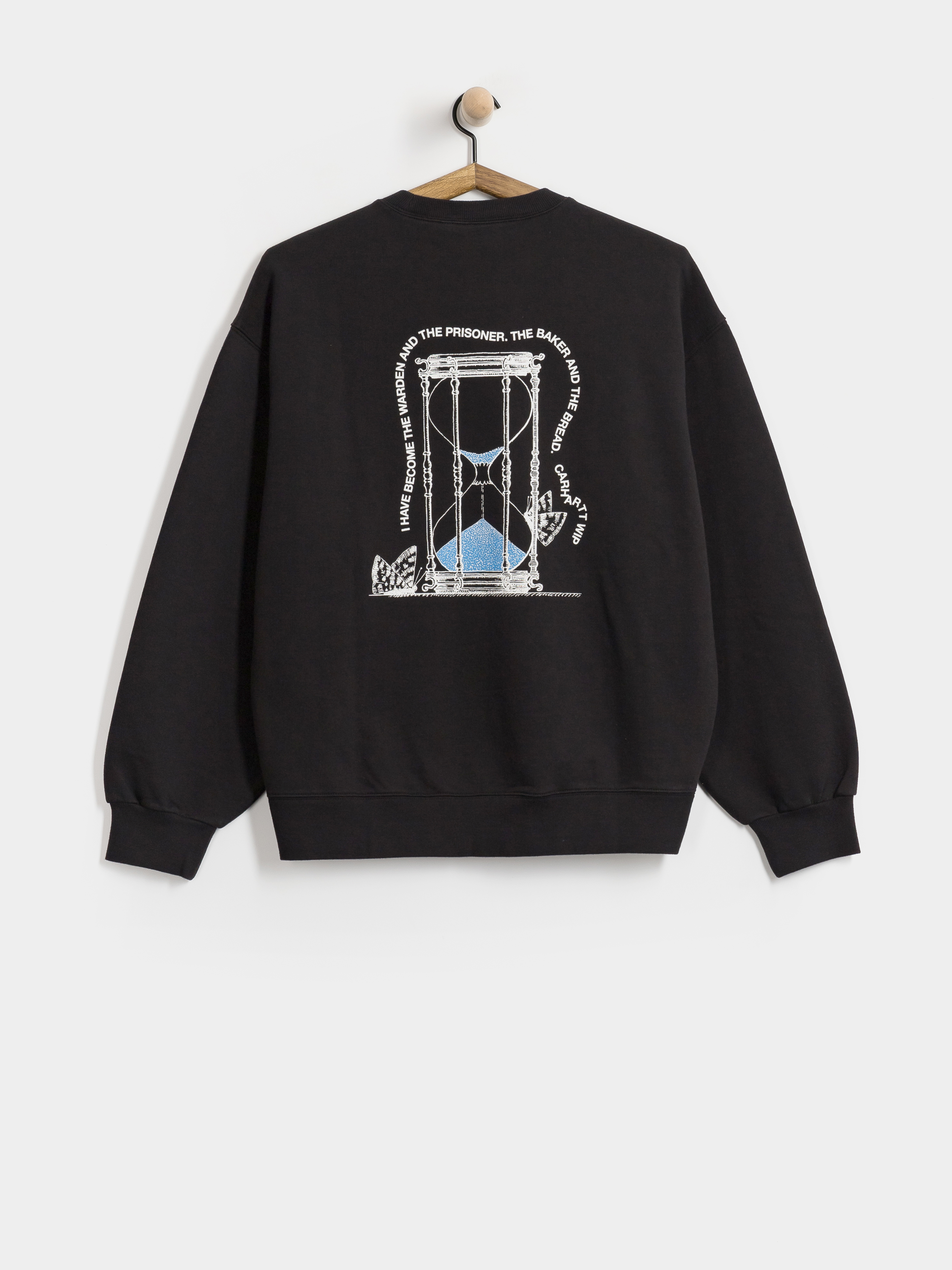 Carhartt WIP Hourglass Sweatshirt (black/stone washed)