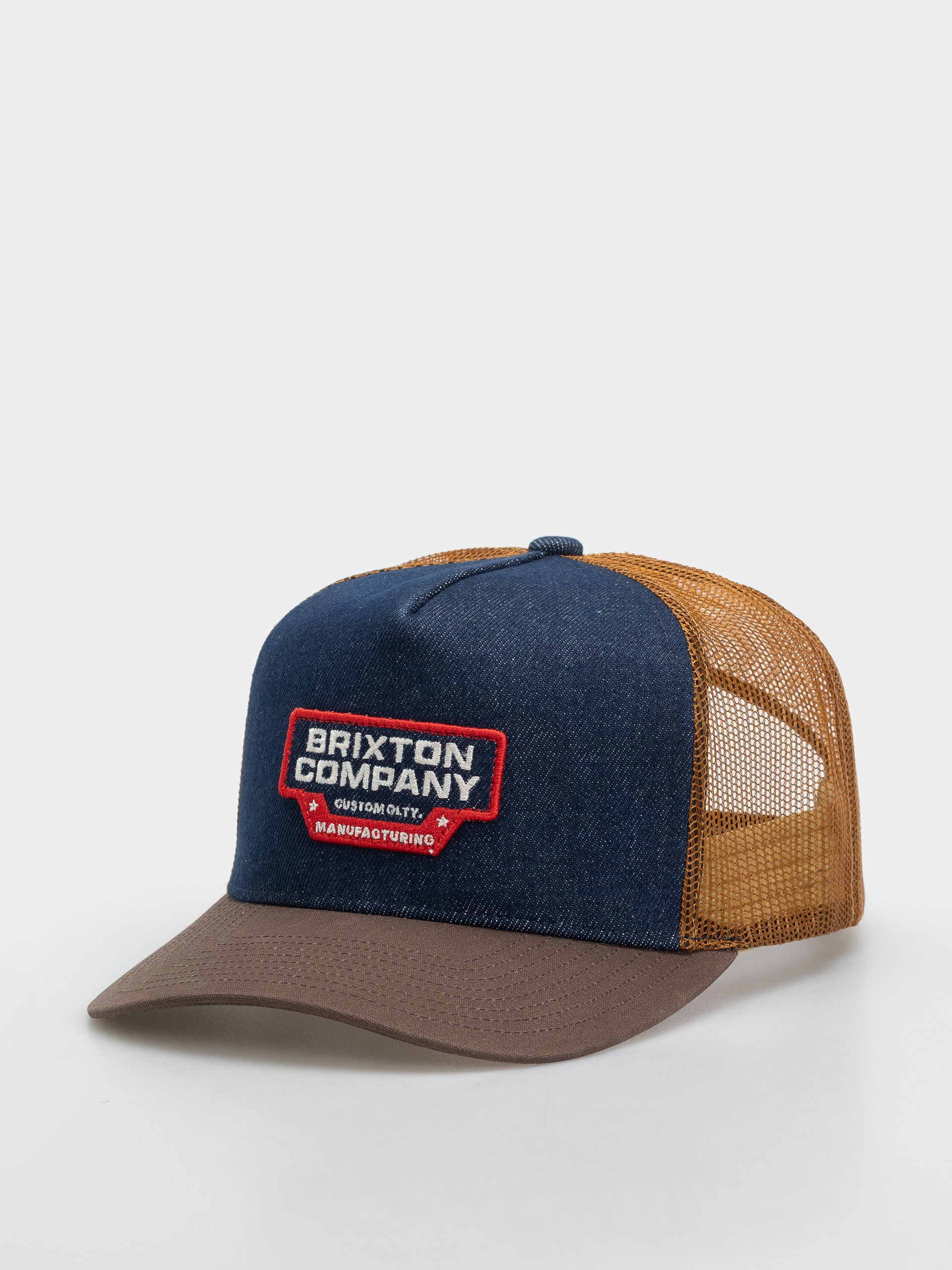 Real Oval Emb Snap Cap - grey (charcoal)