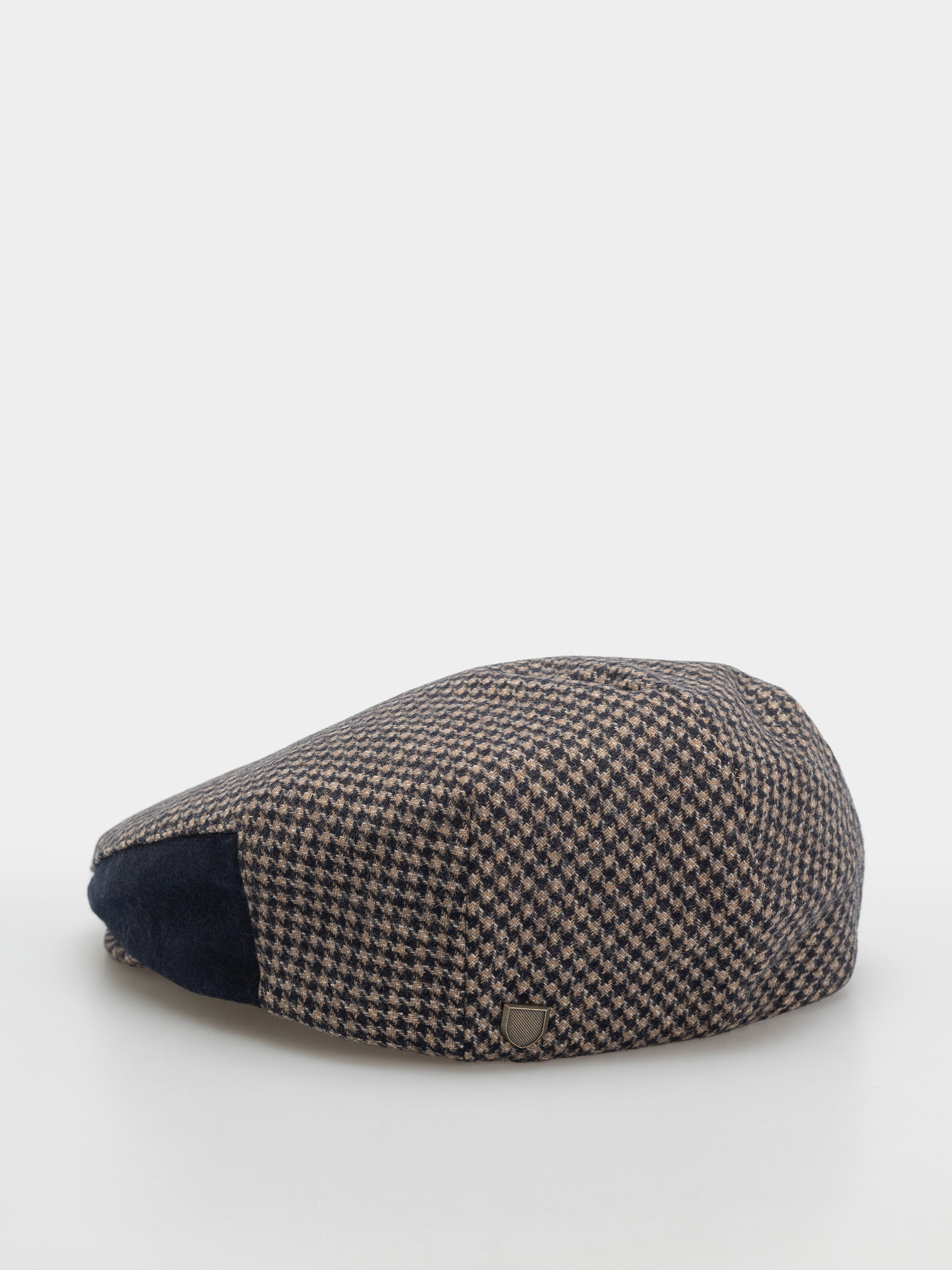 Brixton Hooligan Snap Cap Schirmmütze (navy/sand houndstooth)