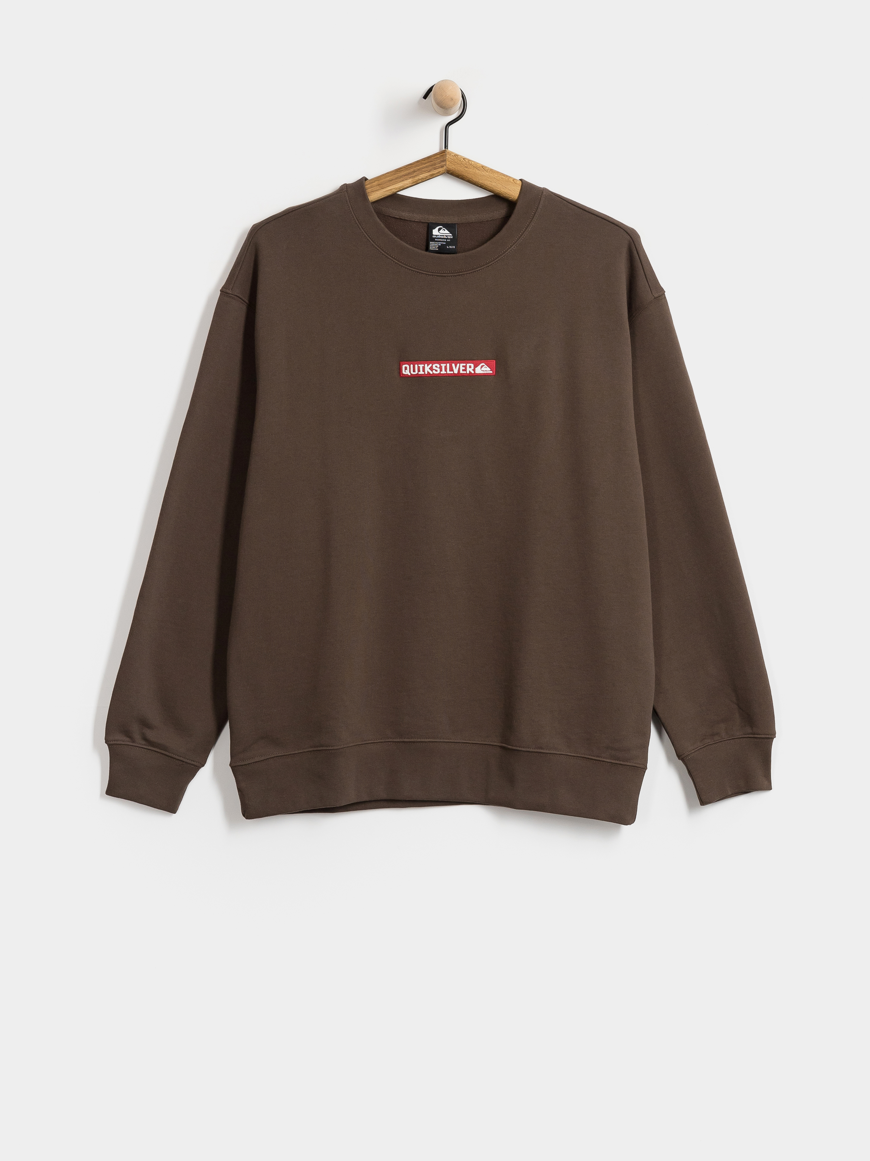 Quiksilver Dna Crew Sweatshirt (chocolate brown)