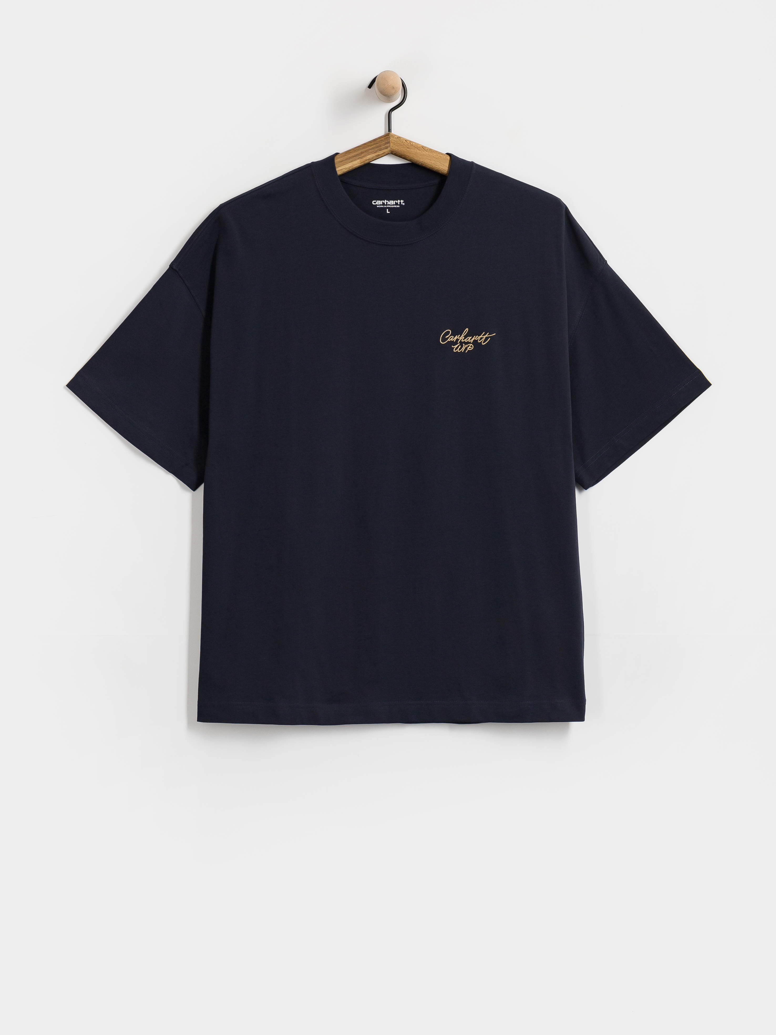 Carhartt WIP Signature Script T-Shirt (dark navy/wip dusty h)