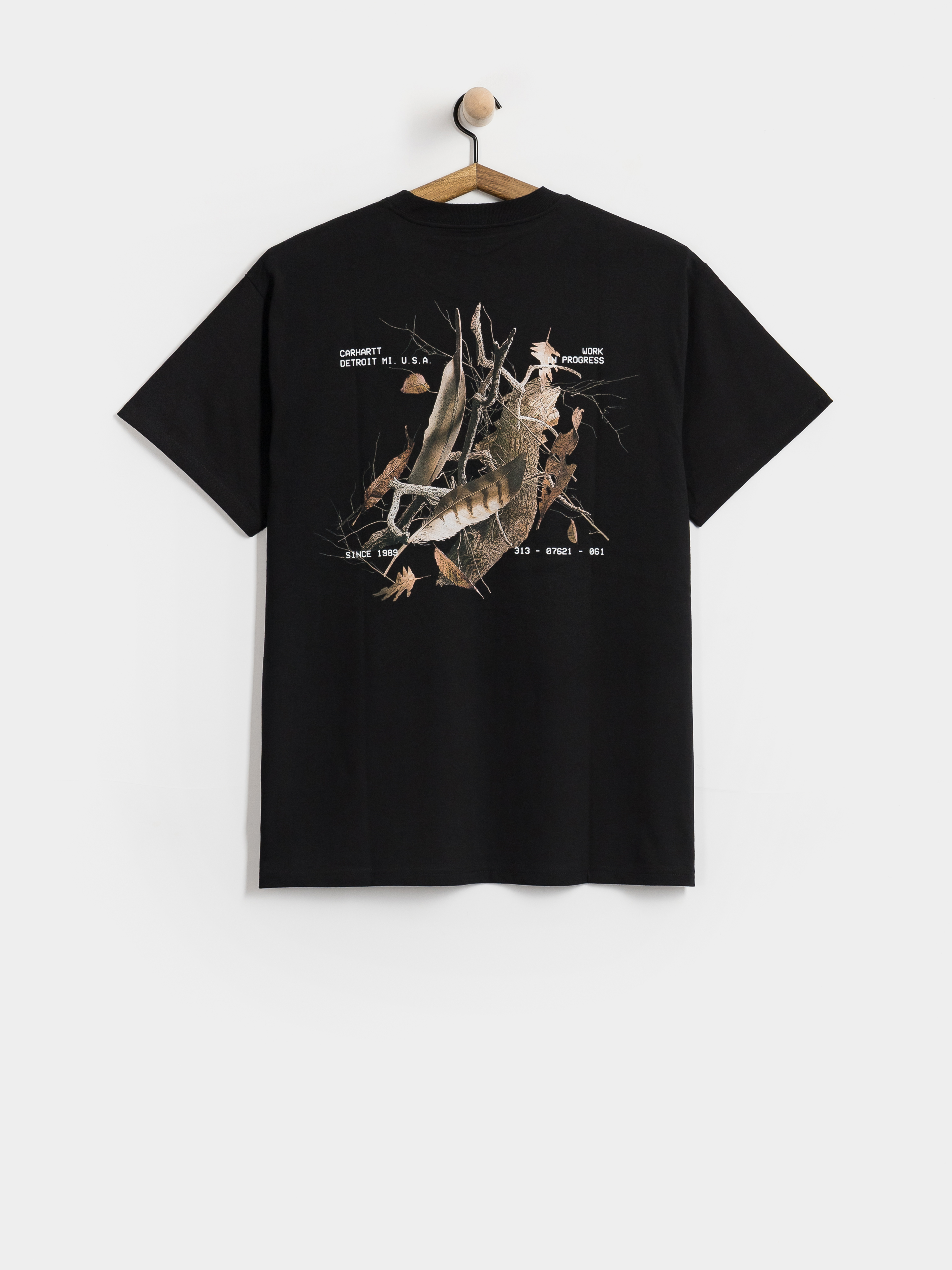 Carhartt WIP Feather Progress T-Shirt (black)
