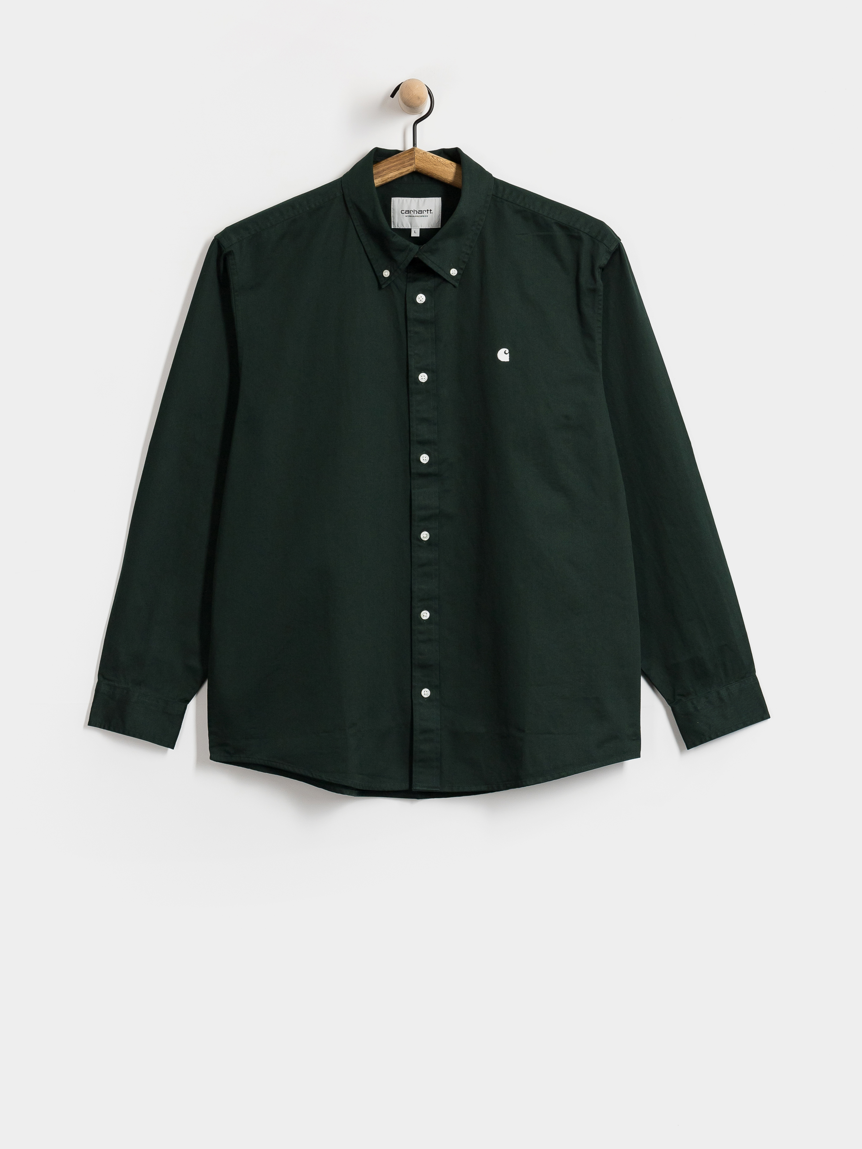 Carhartt WIP Morrison Rugby Shirt - green (conifer)