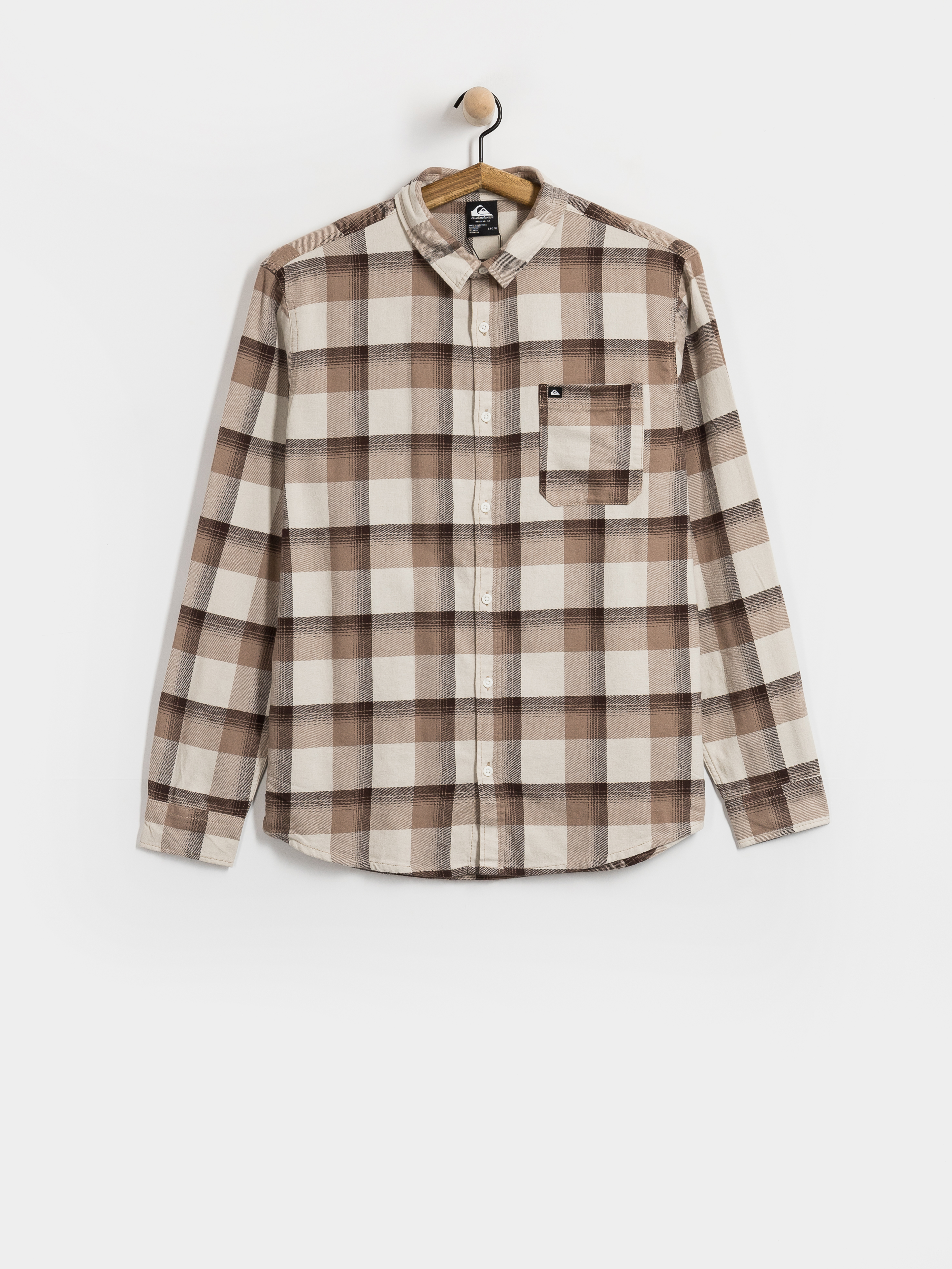 Quiksilver Motherfly Plaid Hemd (pine bark motherfly)