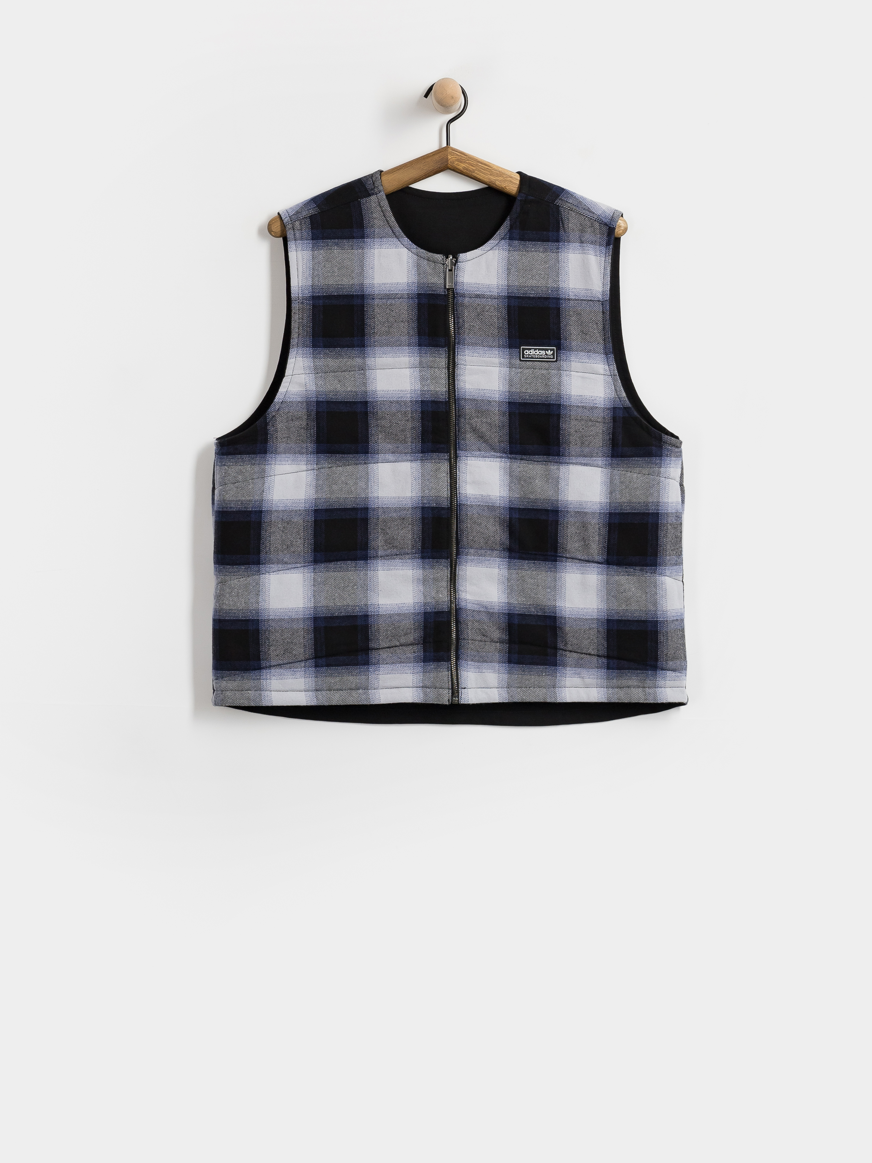 adidas Gonz Plaid Vest (black)