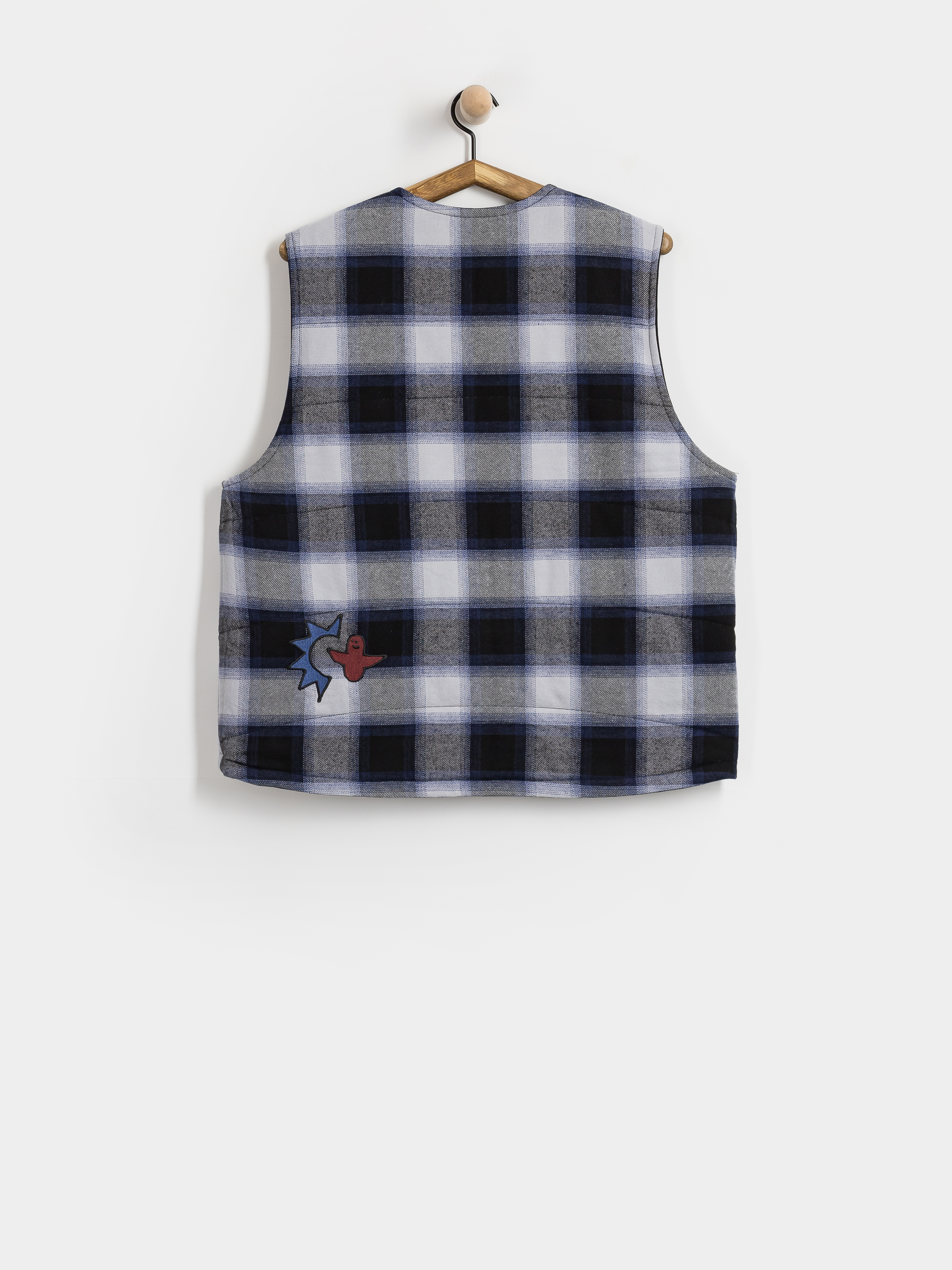 adidas Gonz Plaid Vest (black)