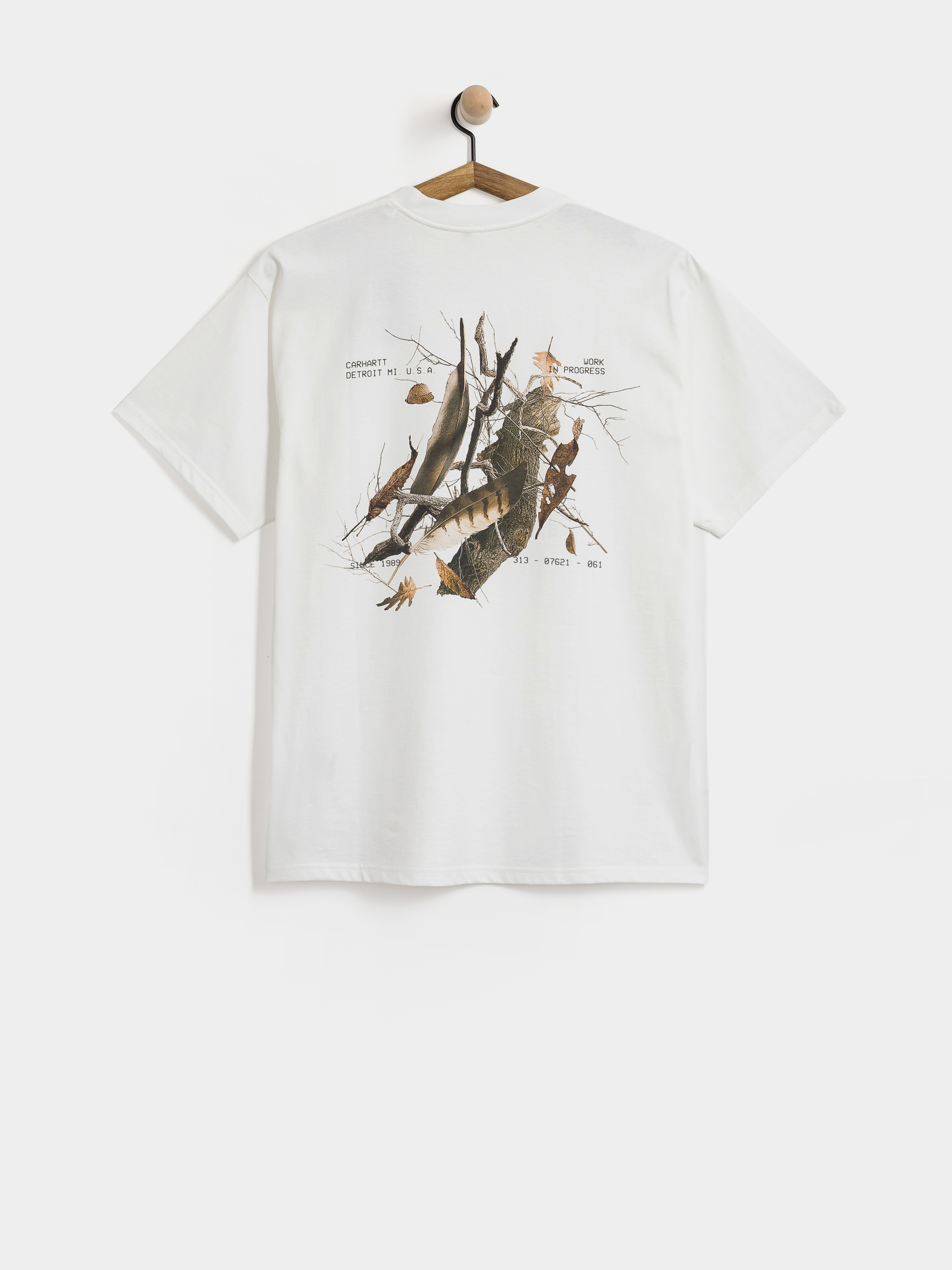 Carhartt WIP Feather Progress T-Shirt (white)