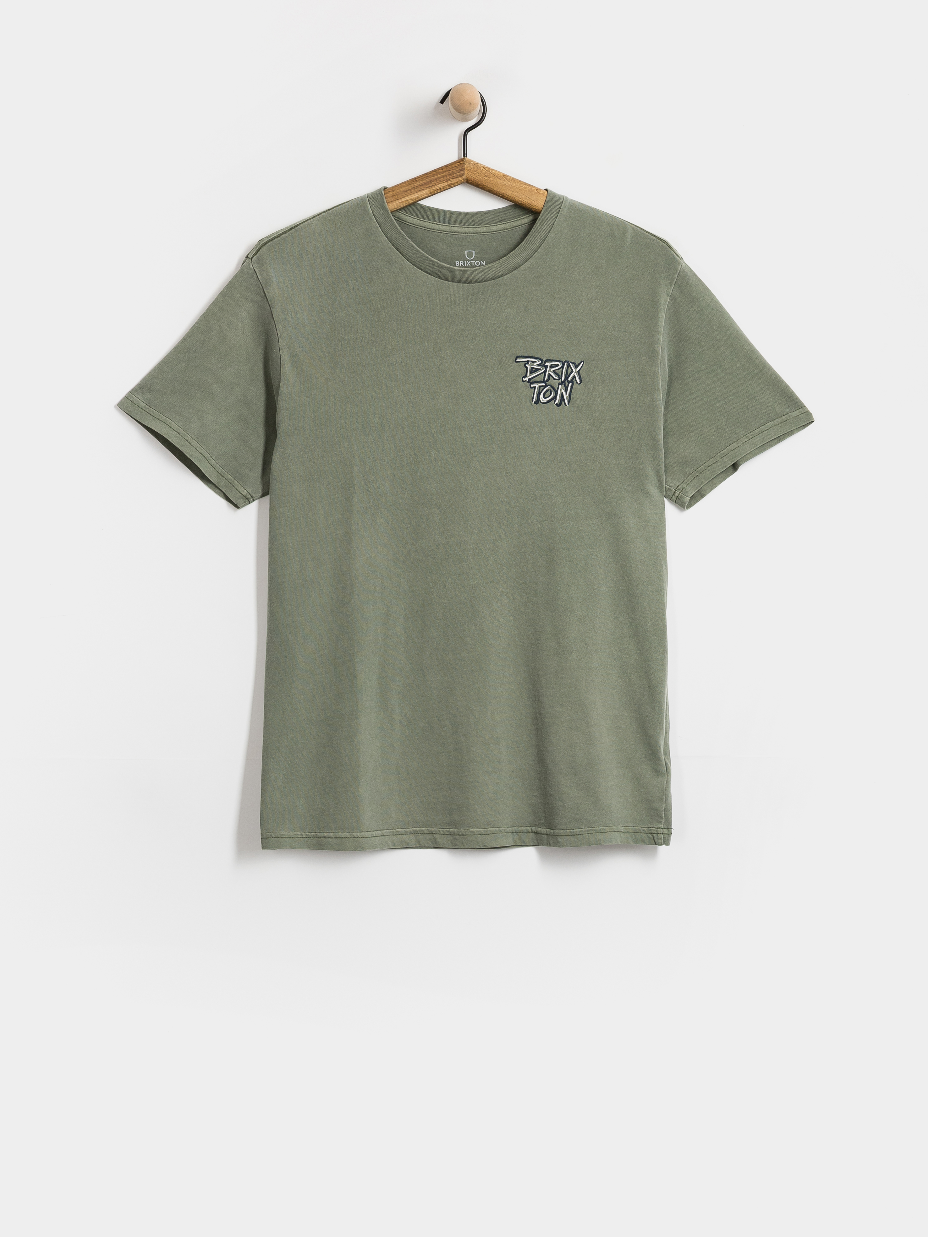 Brixton T-Shirt Rockton Stnd (olive surplus worn wash)