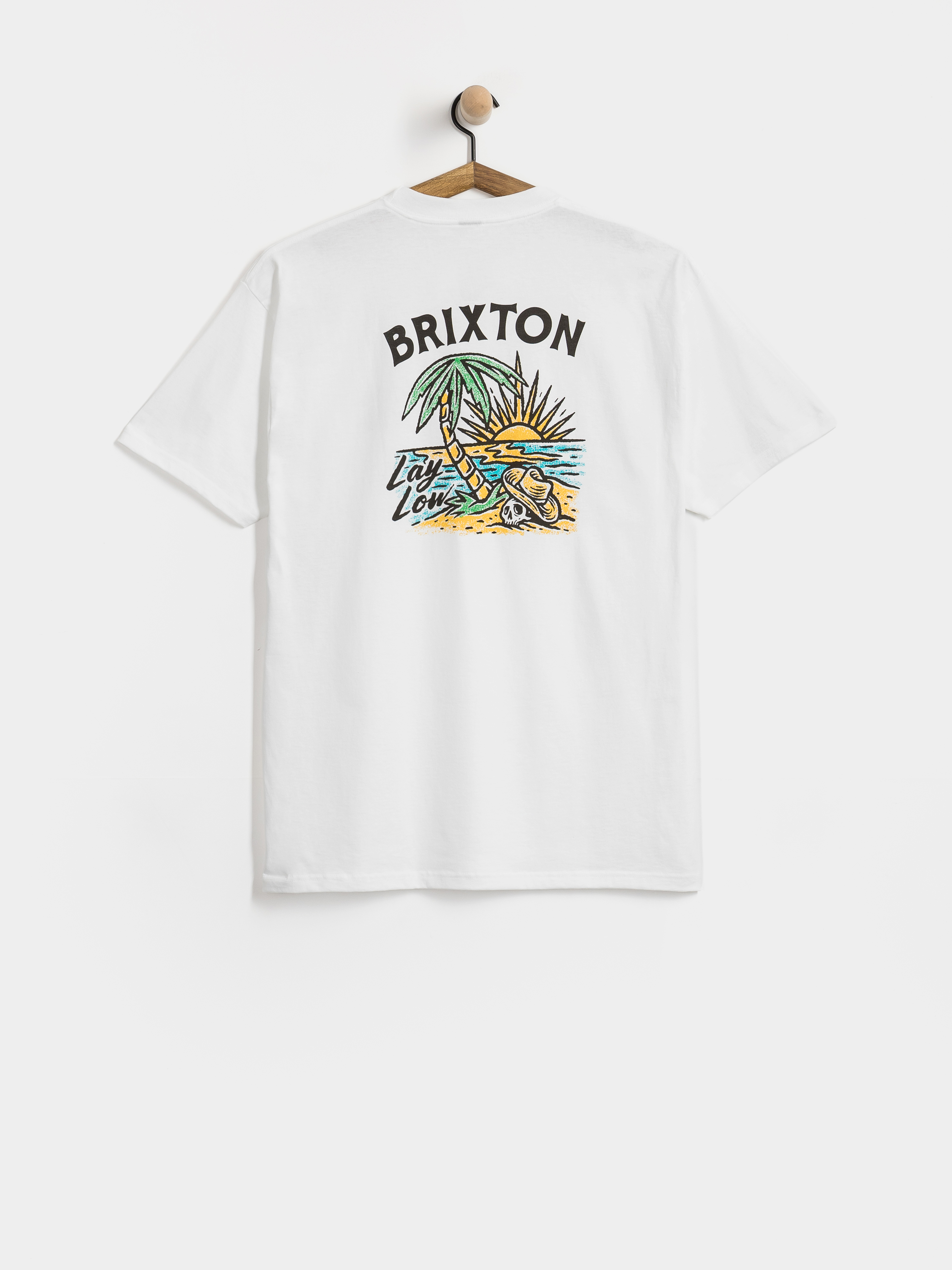 Brixton T-Shirt Lay Low Stnd