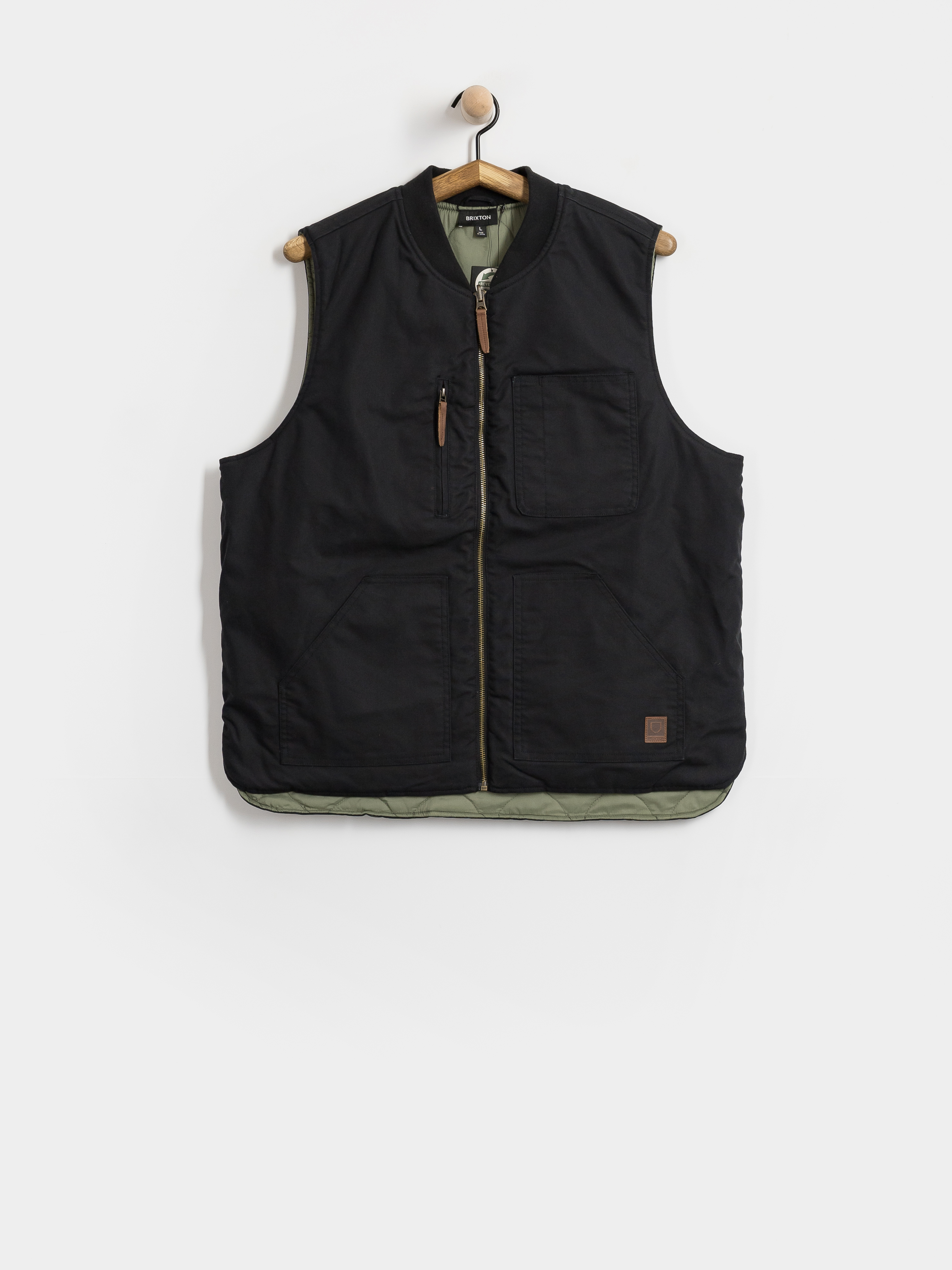 Brixton Vest Builders Abraham Rev