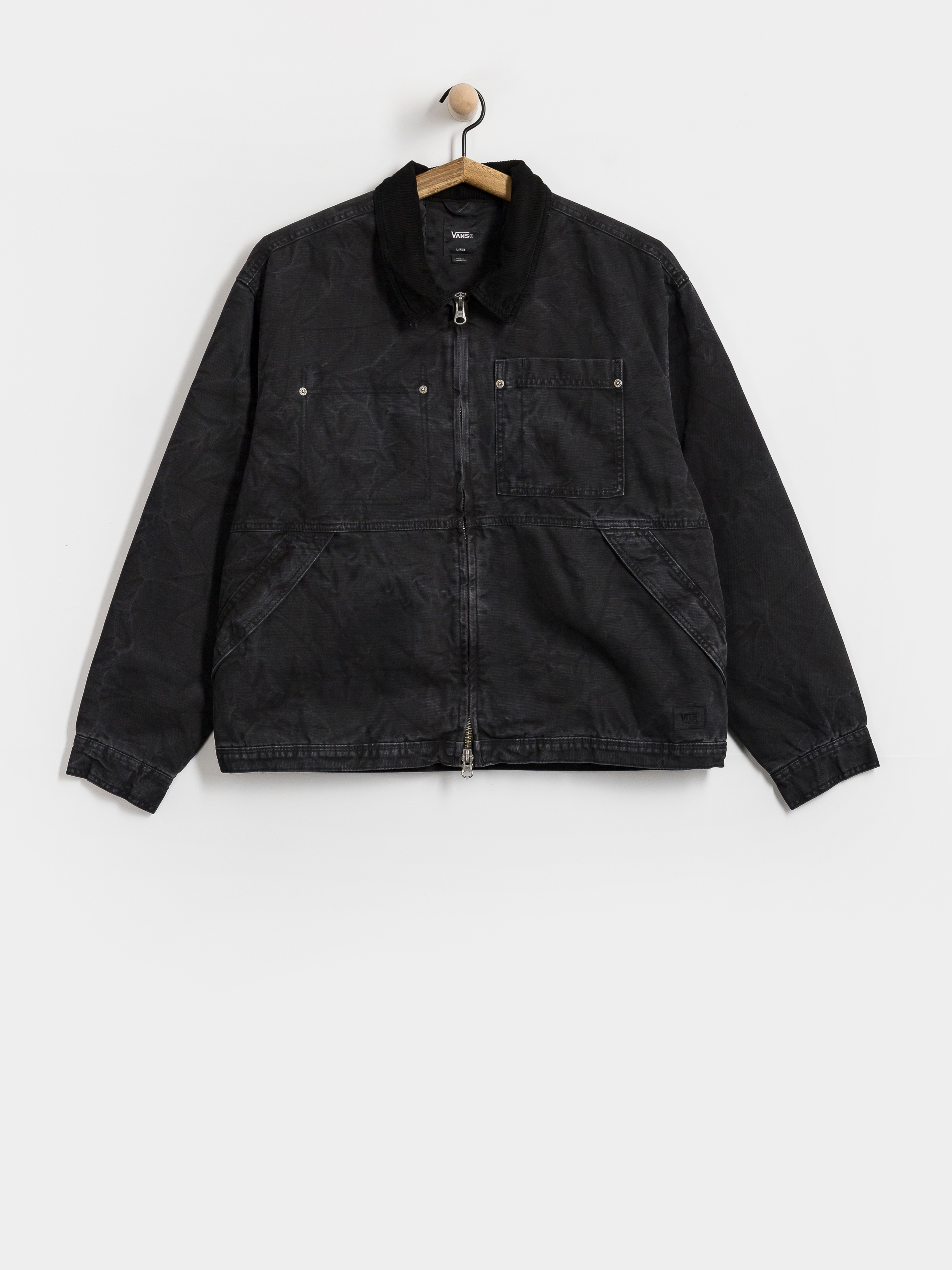 Vans Umber Pigment Canvas Jacket - brown (aluminum)
