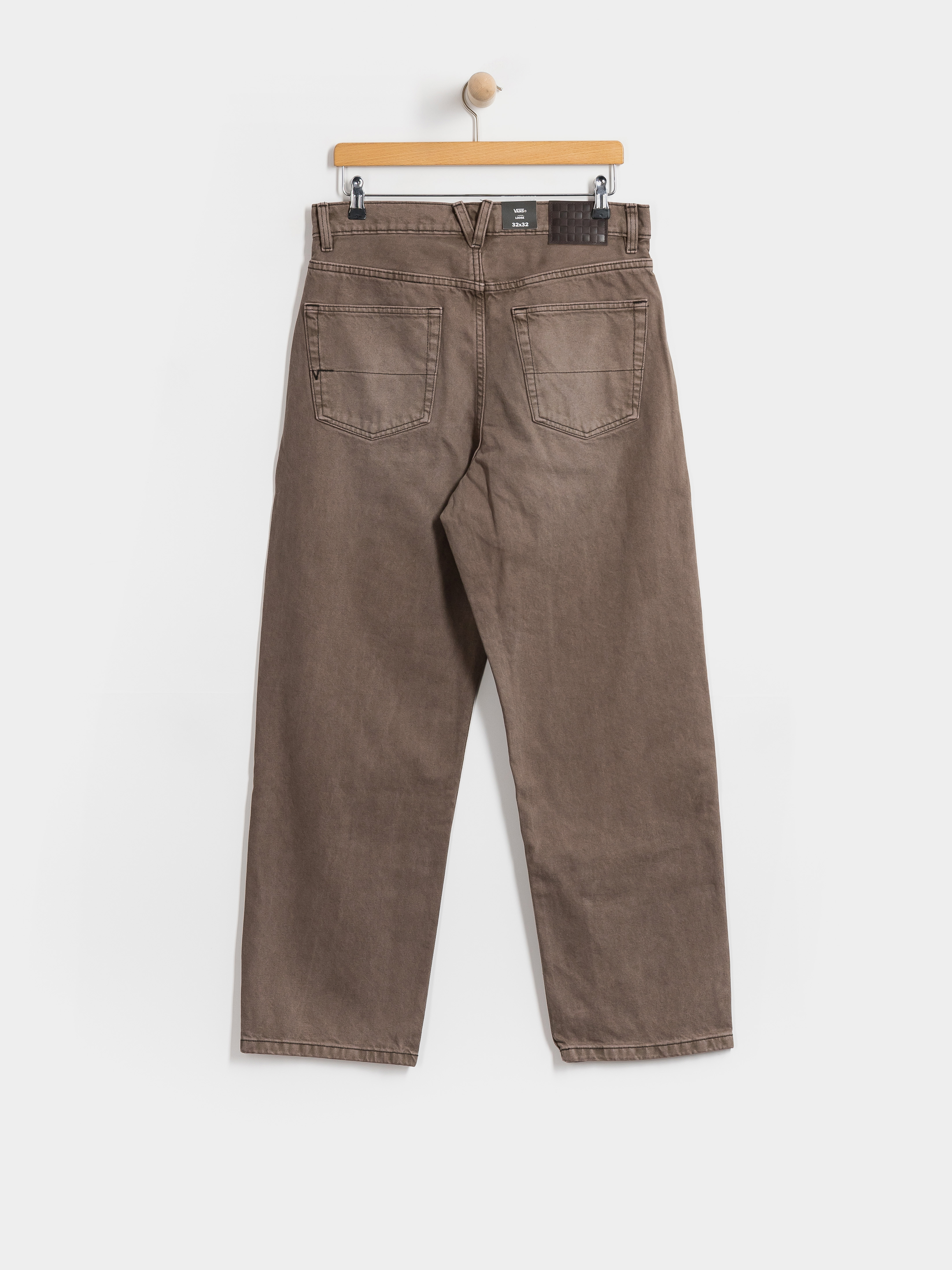 Vans Check 5 Loose Denim Pants (walnut)
