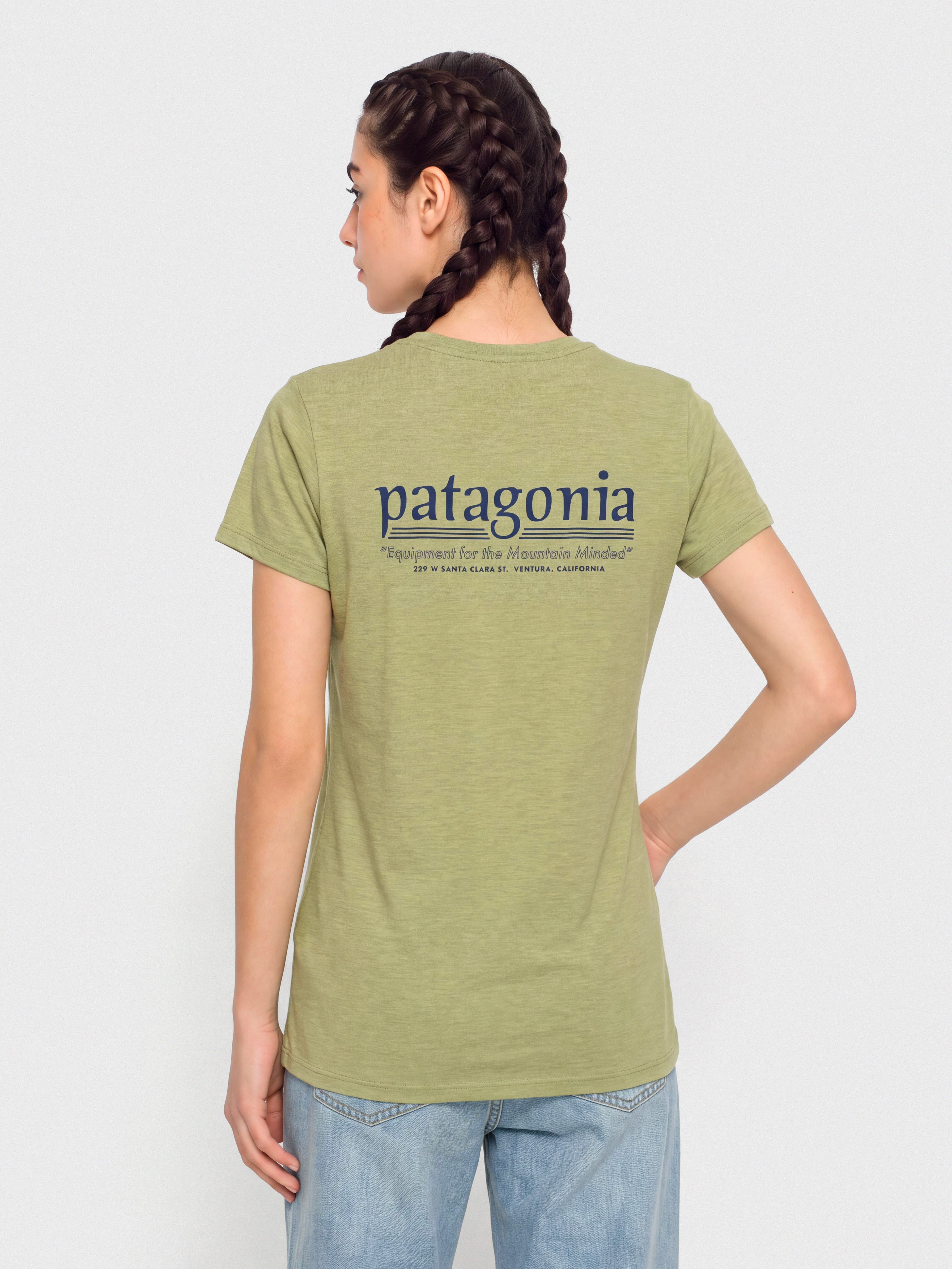 Patagonia Cap Cool Daily Hut Tripper Wmn T-Shirt (gumtree green light gumtree green x dye)
