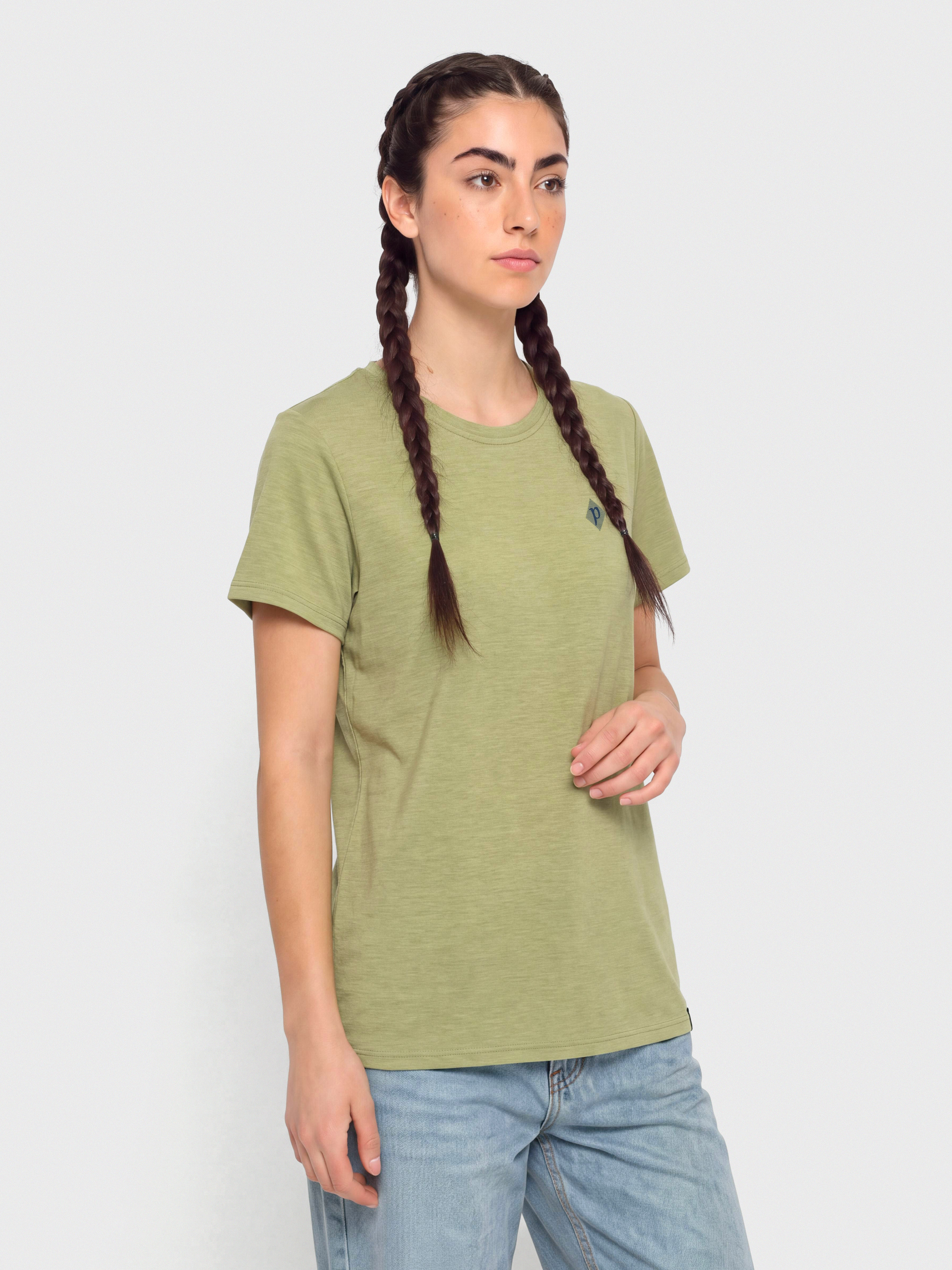 Patagonia Cap Cool Daily Hut Tripper Wmn T-Shirt (gumtree green light gumtree green x dye)