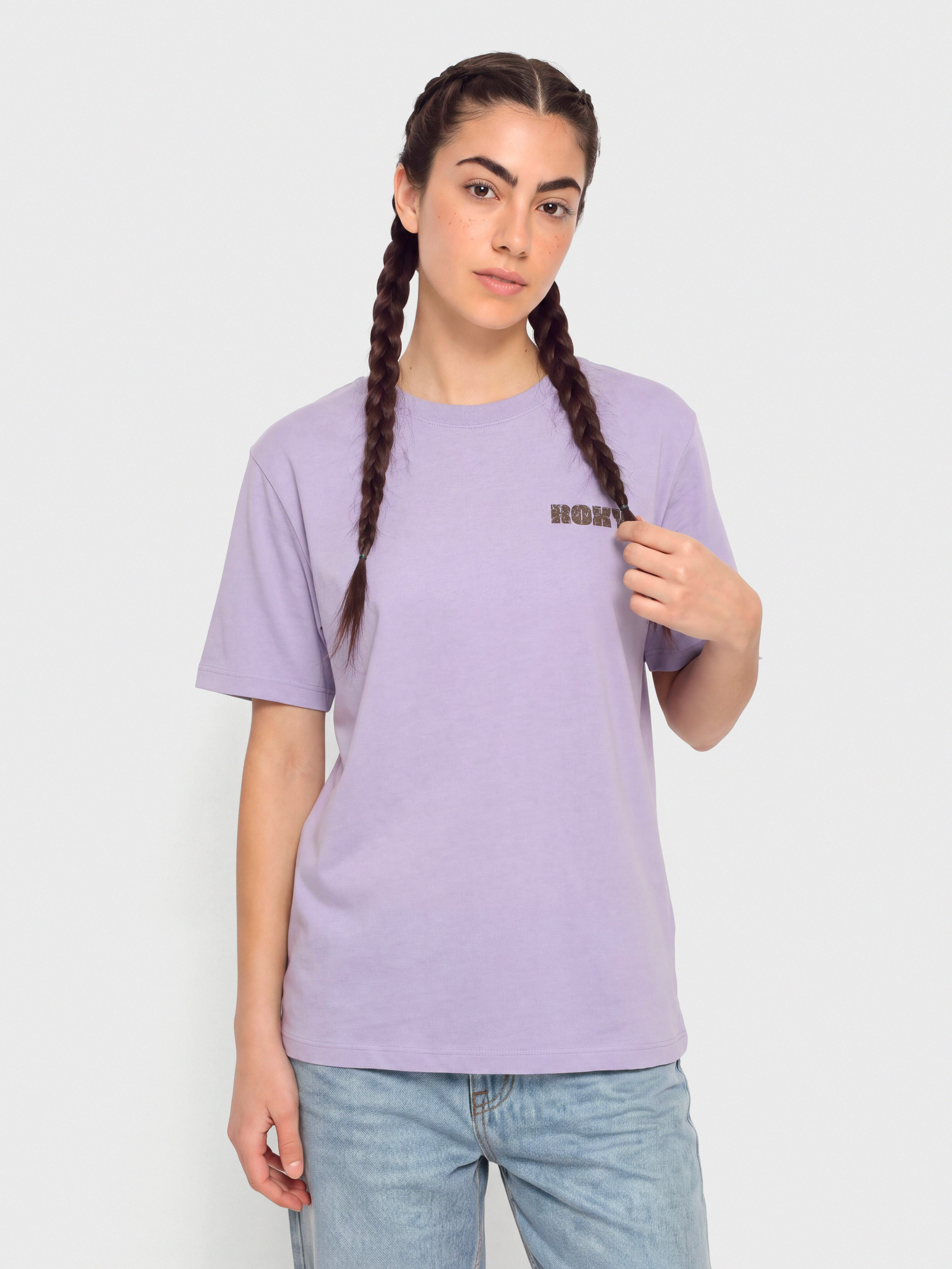Roxy T-Shirt Oceanregular Poster Wmn (viola)