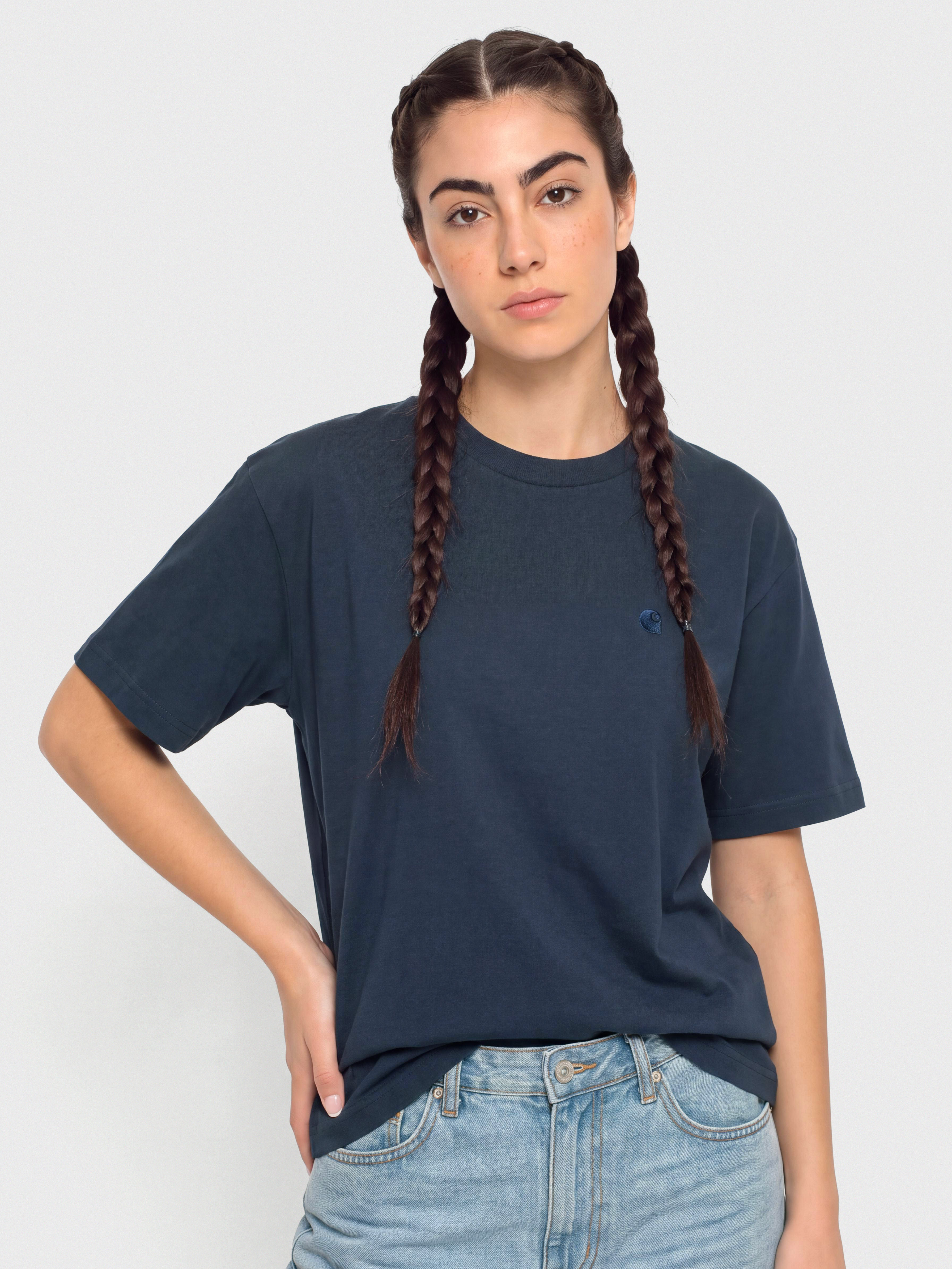 Carhartt WIP T-Shirt Chester Wmn (blue)