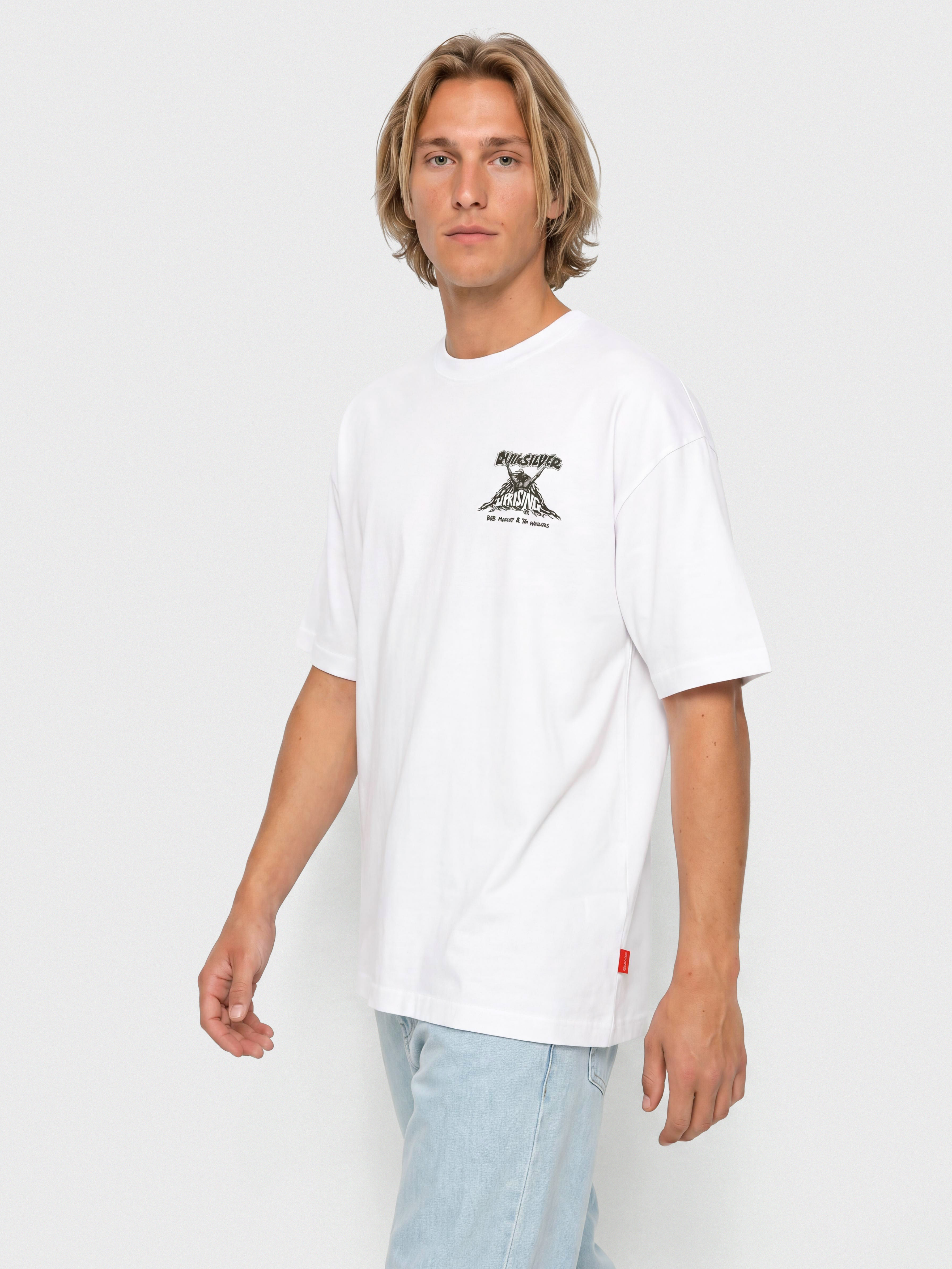 Quiksilver X Bob Uprising T-shirt (snow white)