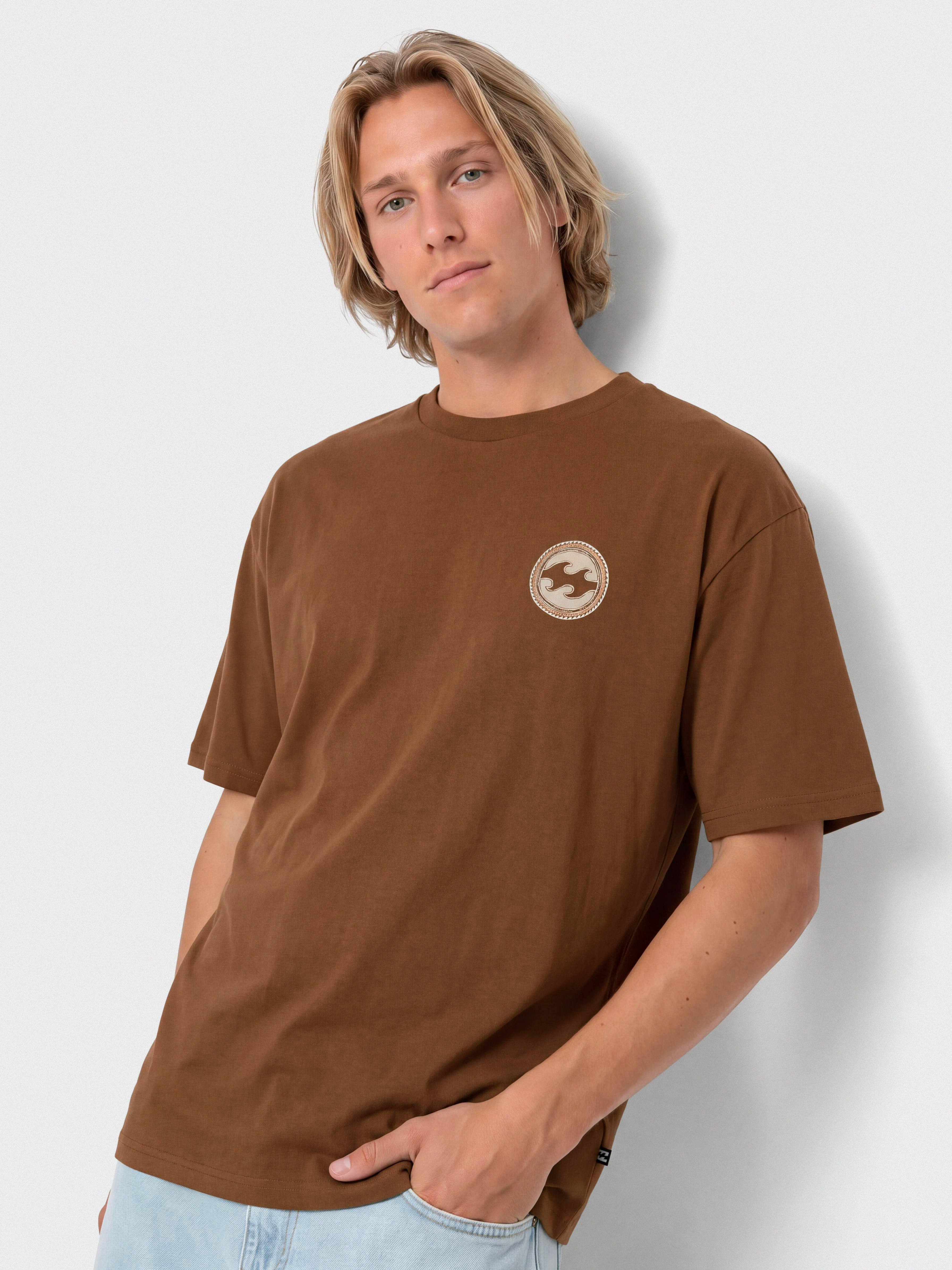Billabong Crayon Wave T-shirt (tortoise shell)