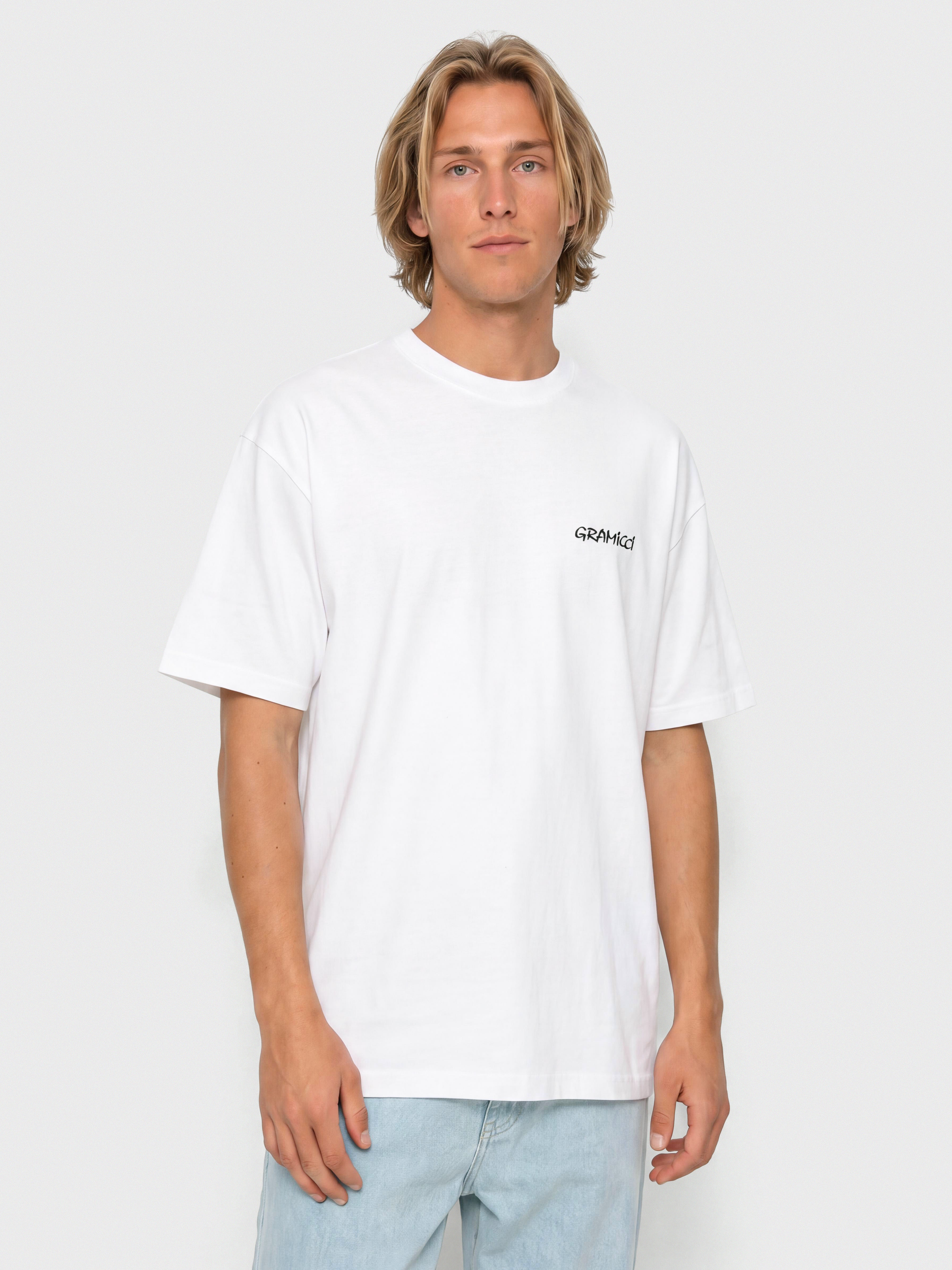 Gramicci T-Shirt Bass (white)