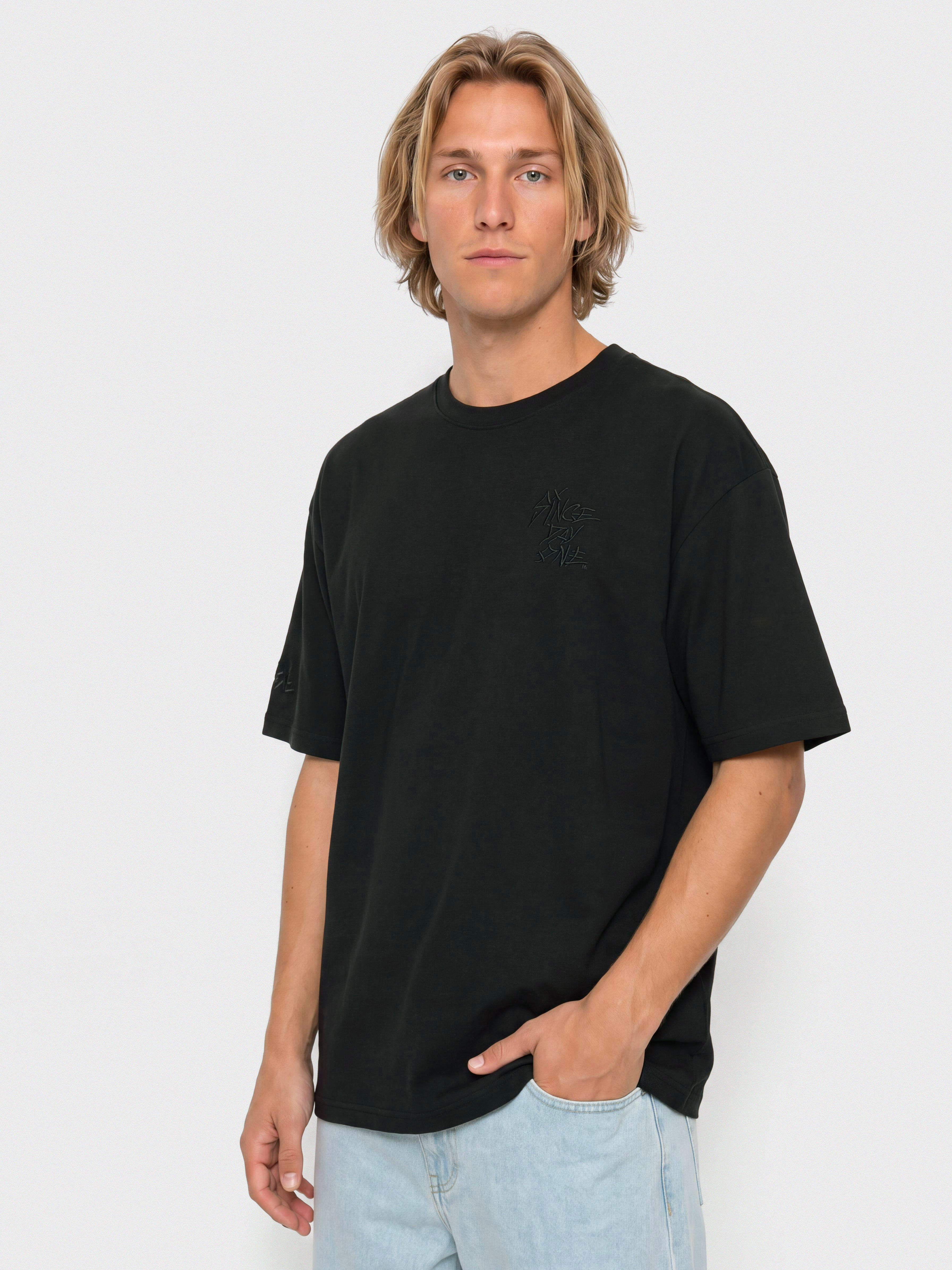 Santa Cruz Screaming Wave T-Shirt - black (black)