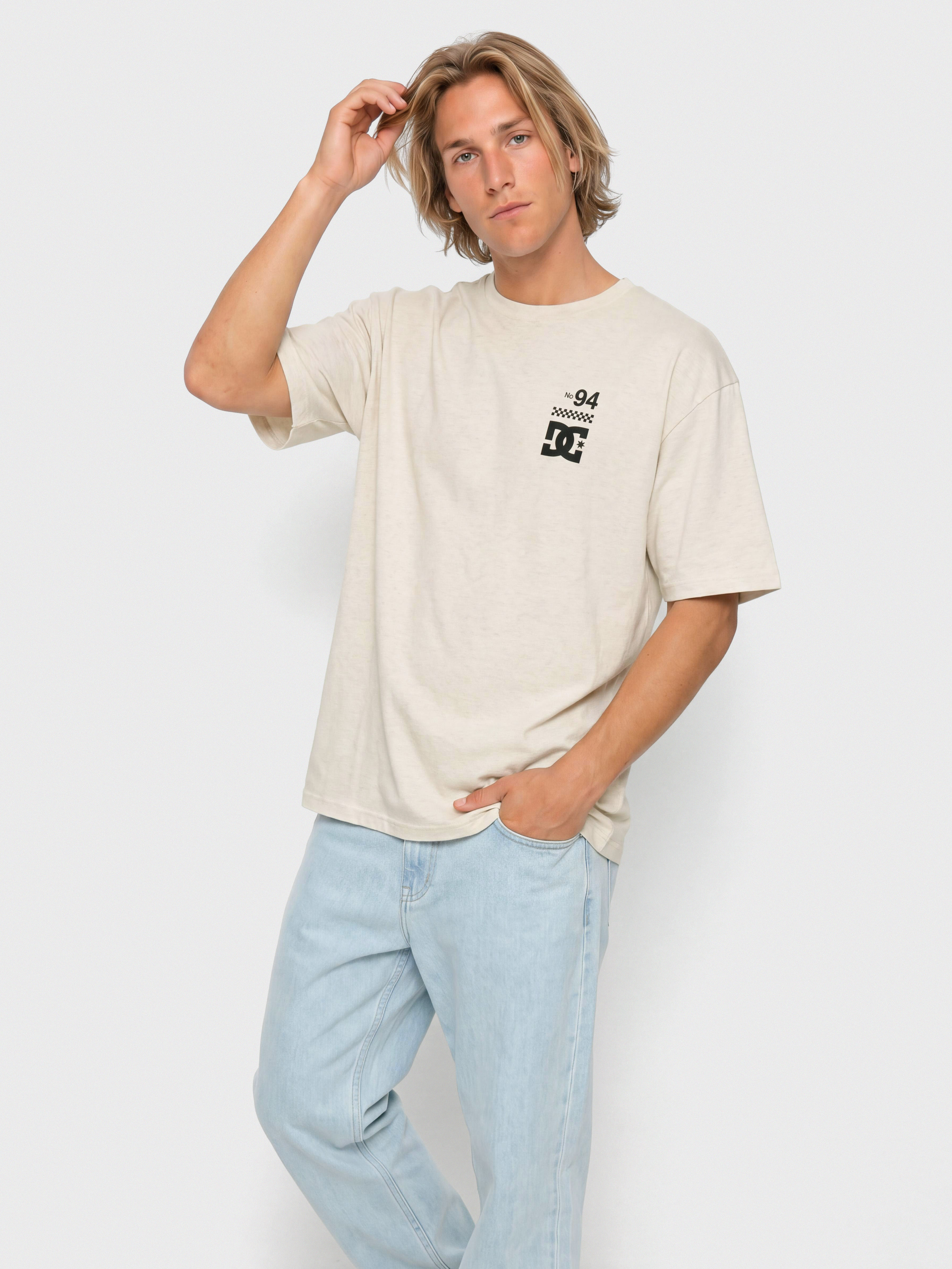 DC Chopper Hss T-Shirt (oatmeal heather)