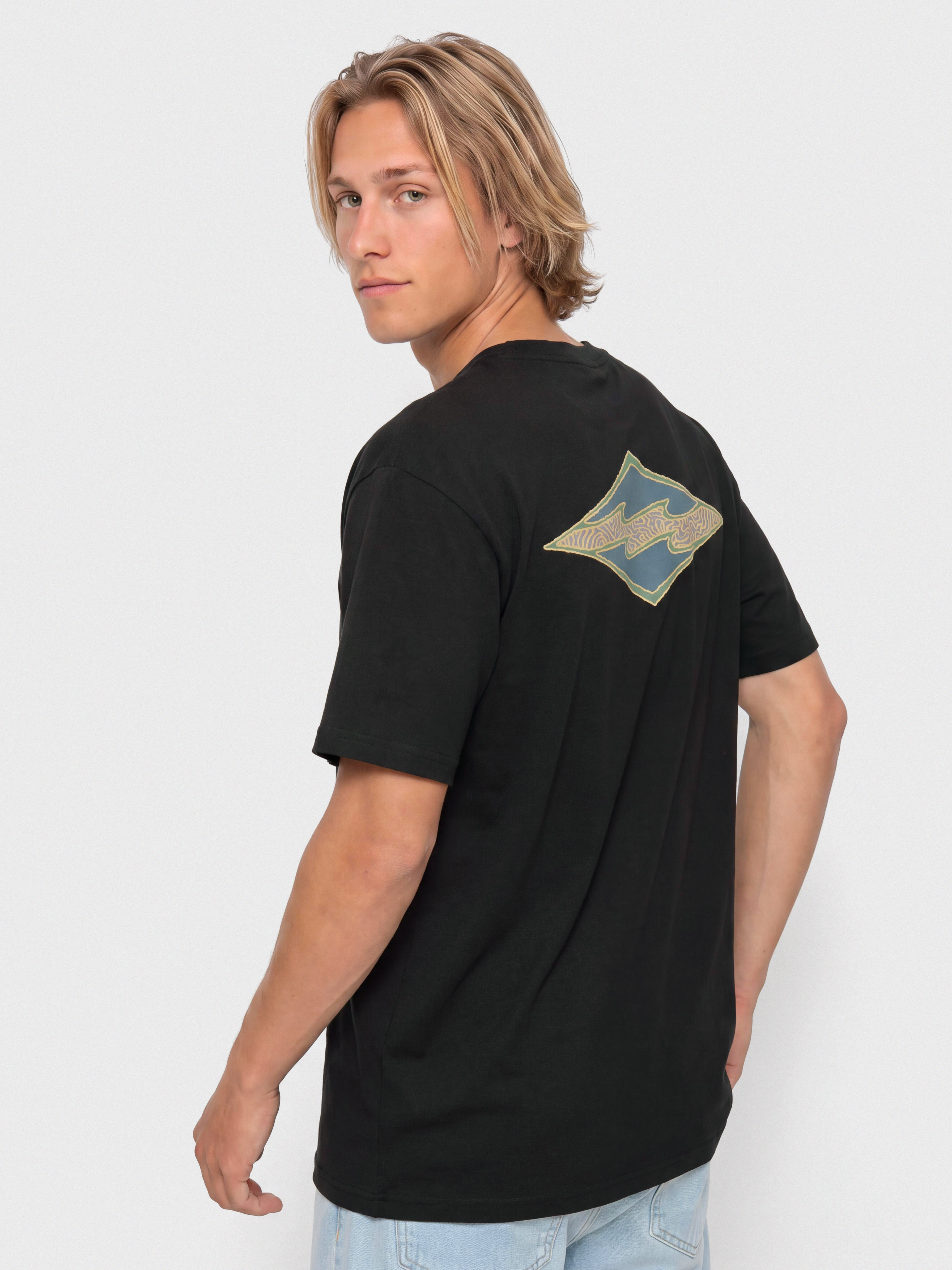 Billabong Crayon Wave T-shirt (black)