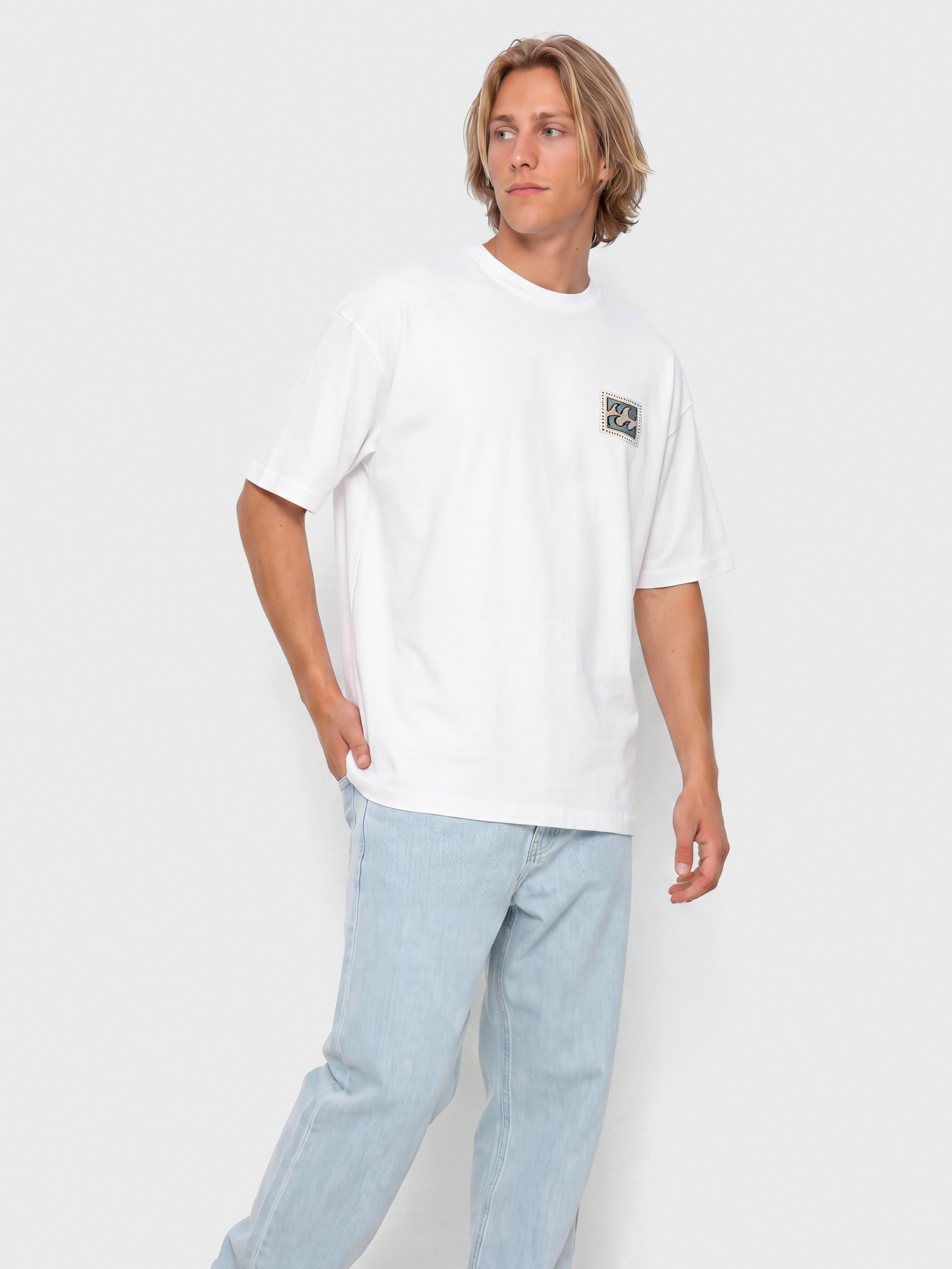 Billabong Crayon Wave T-shirt (white)