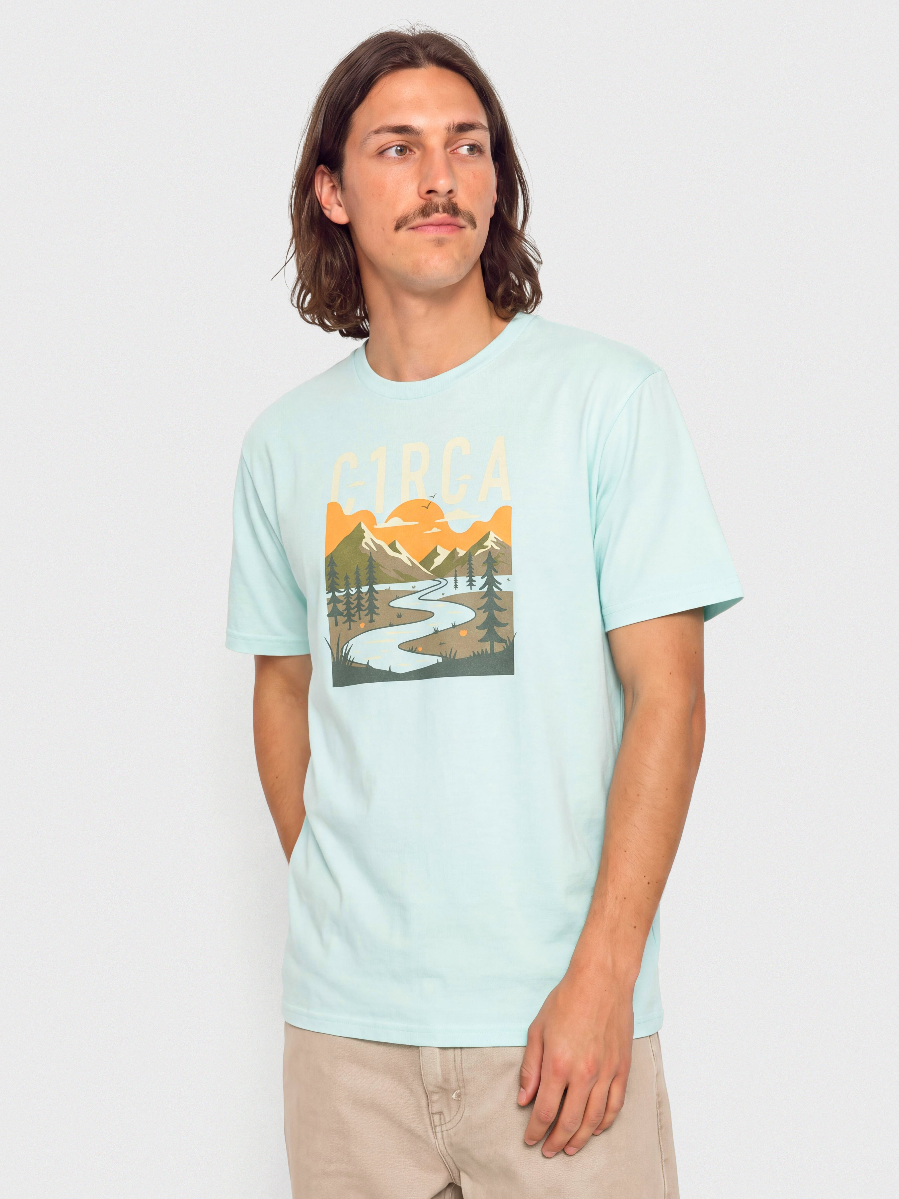 Circa T-Shirt Natural Flow (carribean blue)