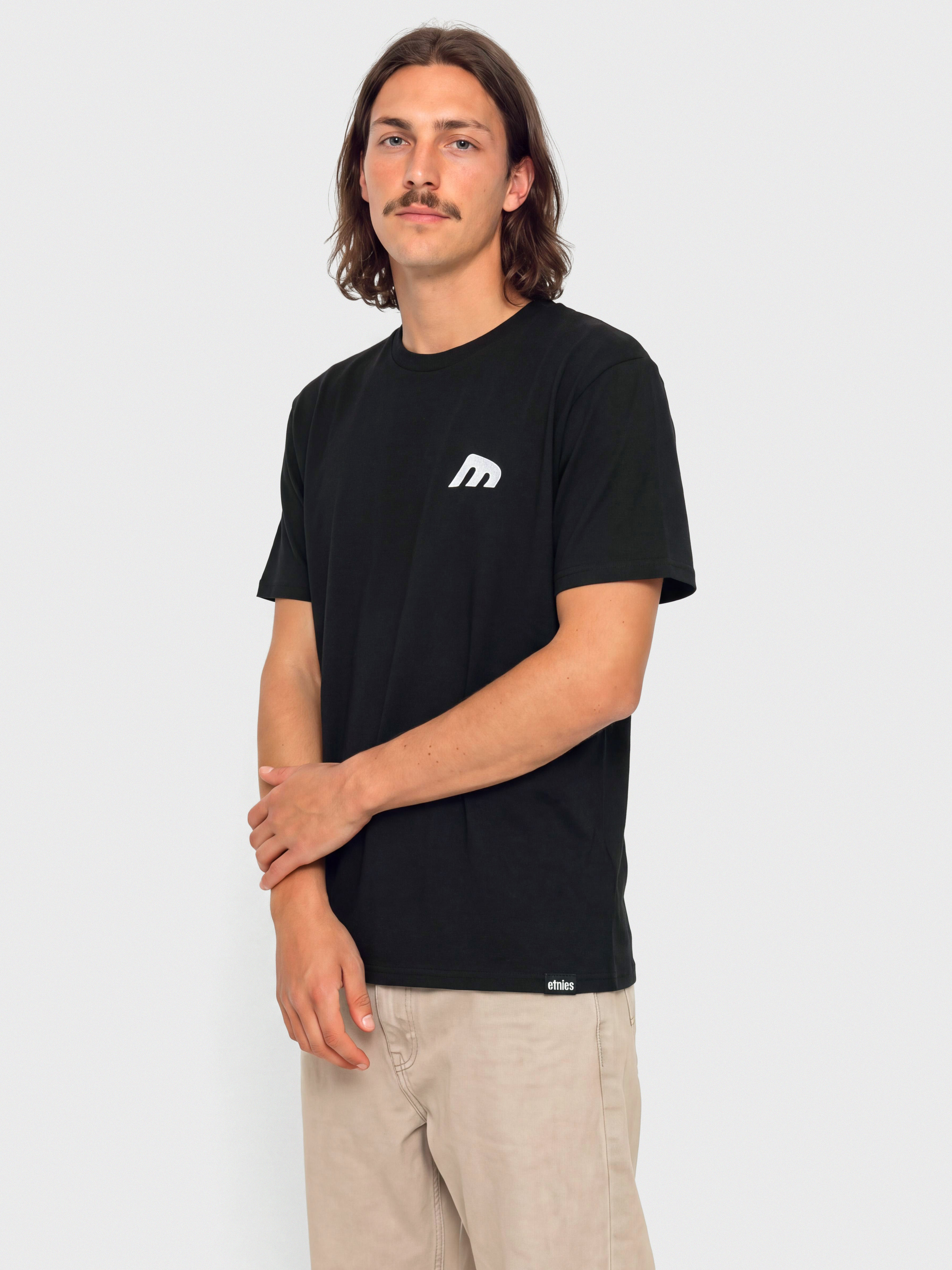 Etnies Team Embroidery T-Shirt (black/white)