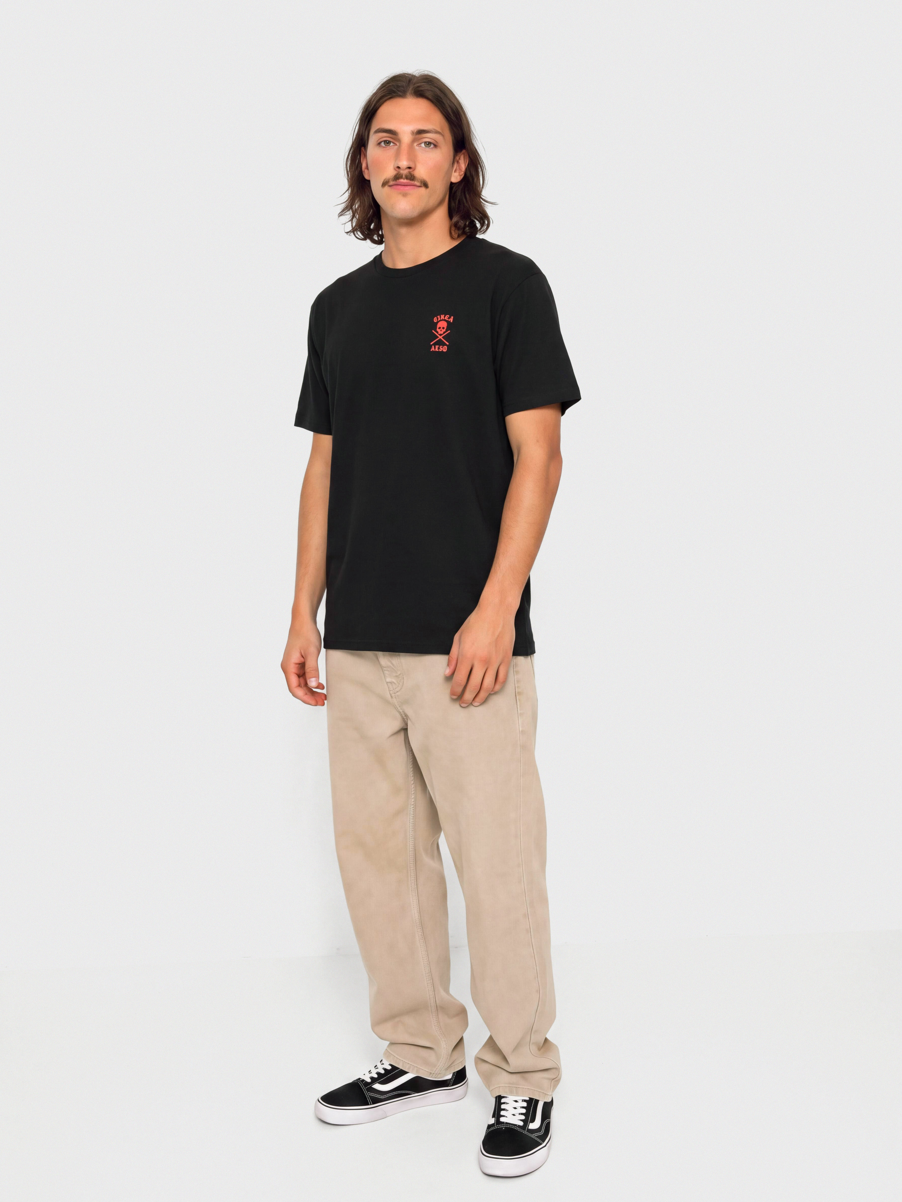Circa T-Shirt Al 50 Skull (black/red)