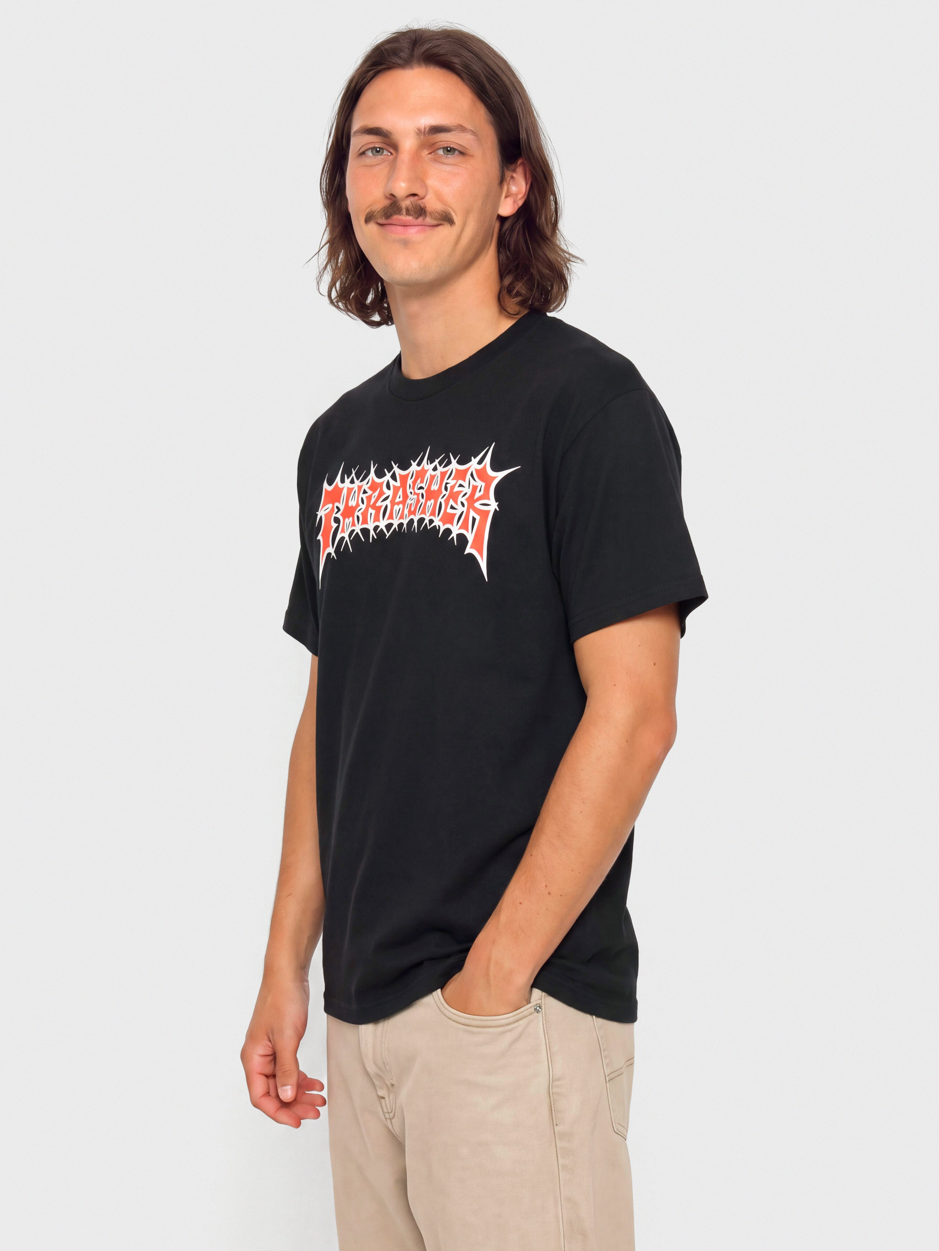 Thrasher Spikey T-shirt (black)