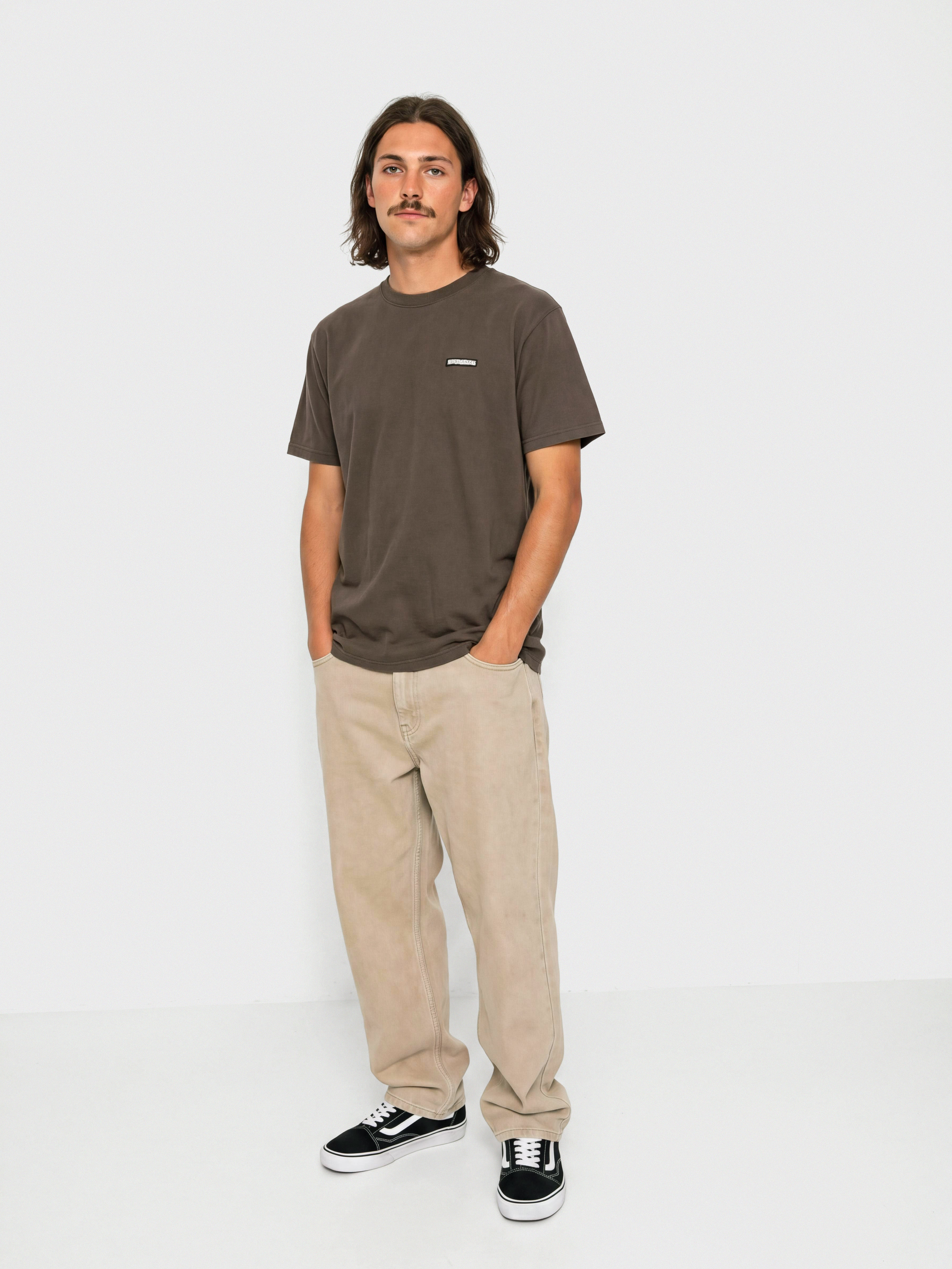 DC Patch It Washed T-Shirt (coffee bean)