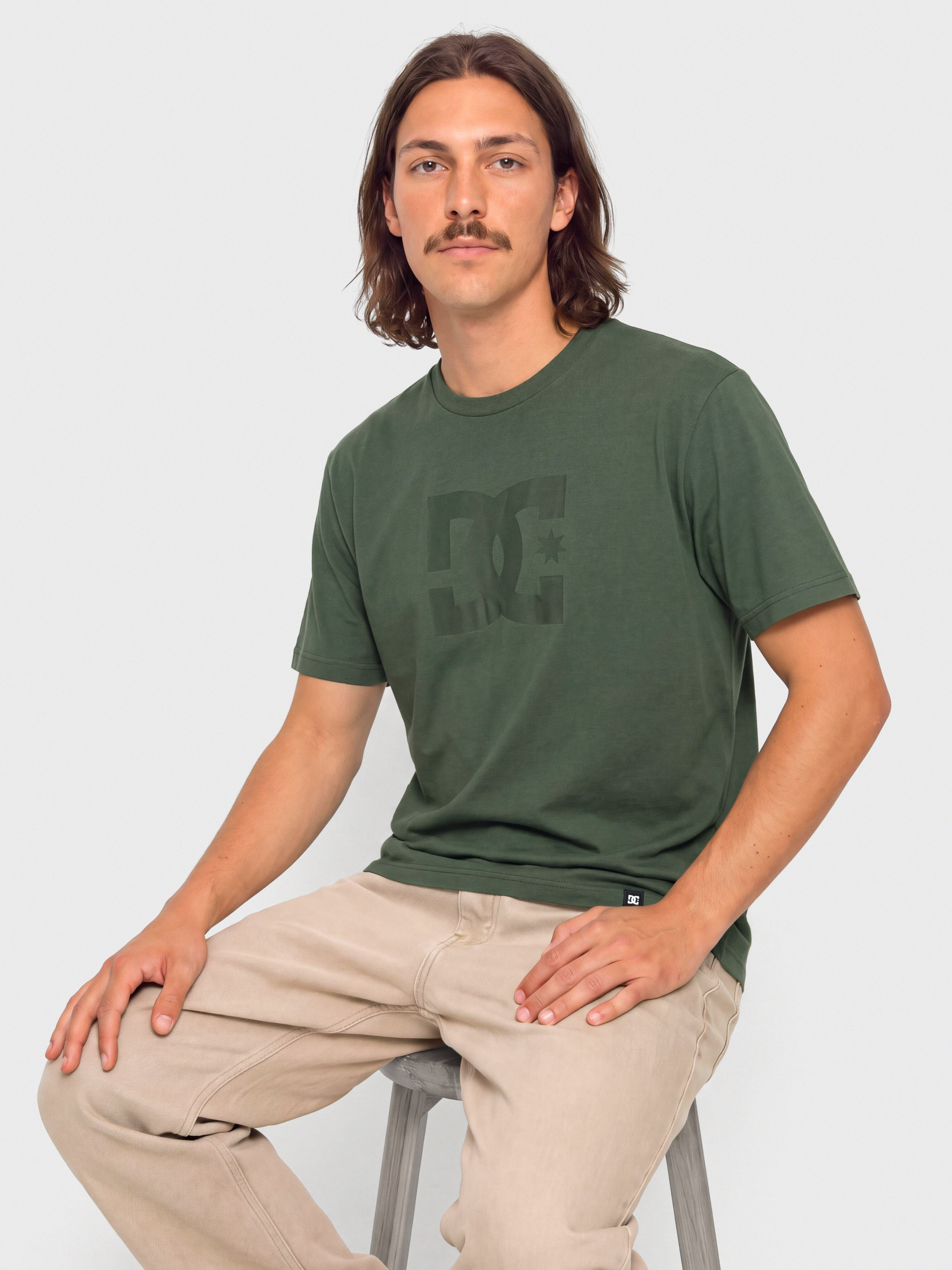 DC Star Pigment Dye Hss T-Shirt (deep forest)