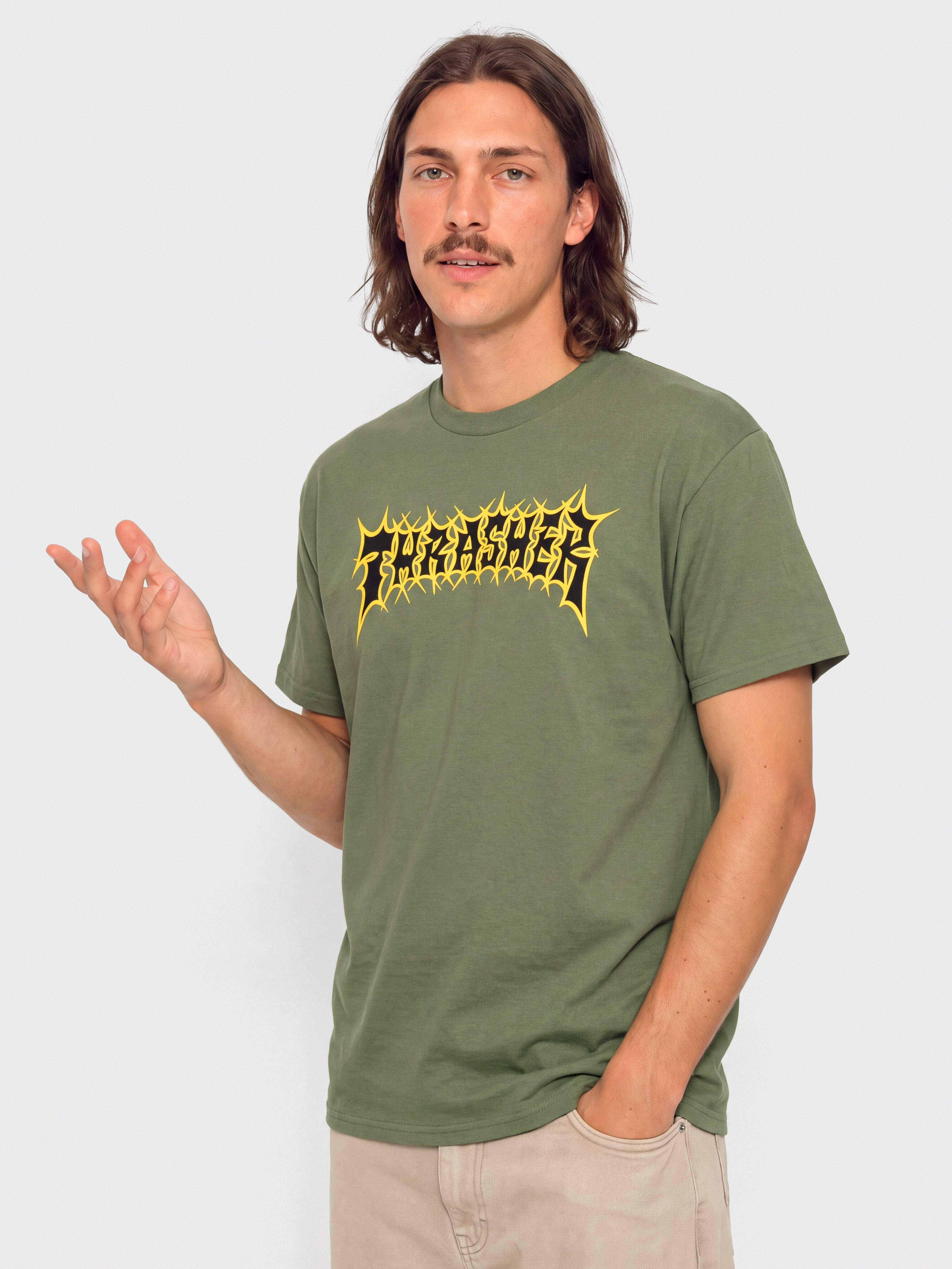 Thrasher Spikey T-shirt (military green)
