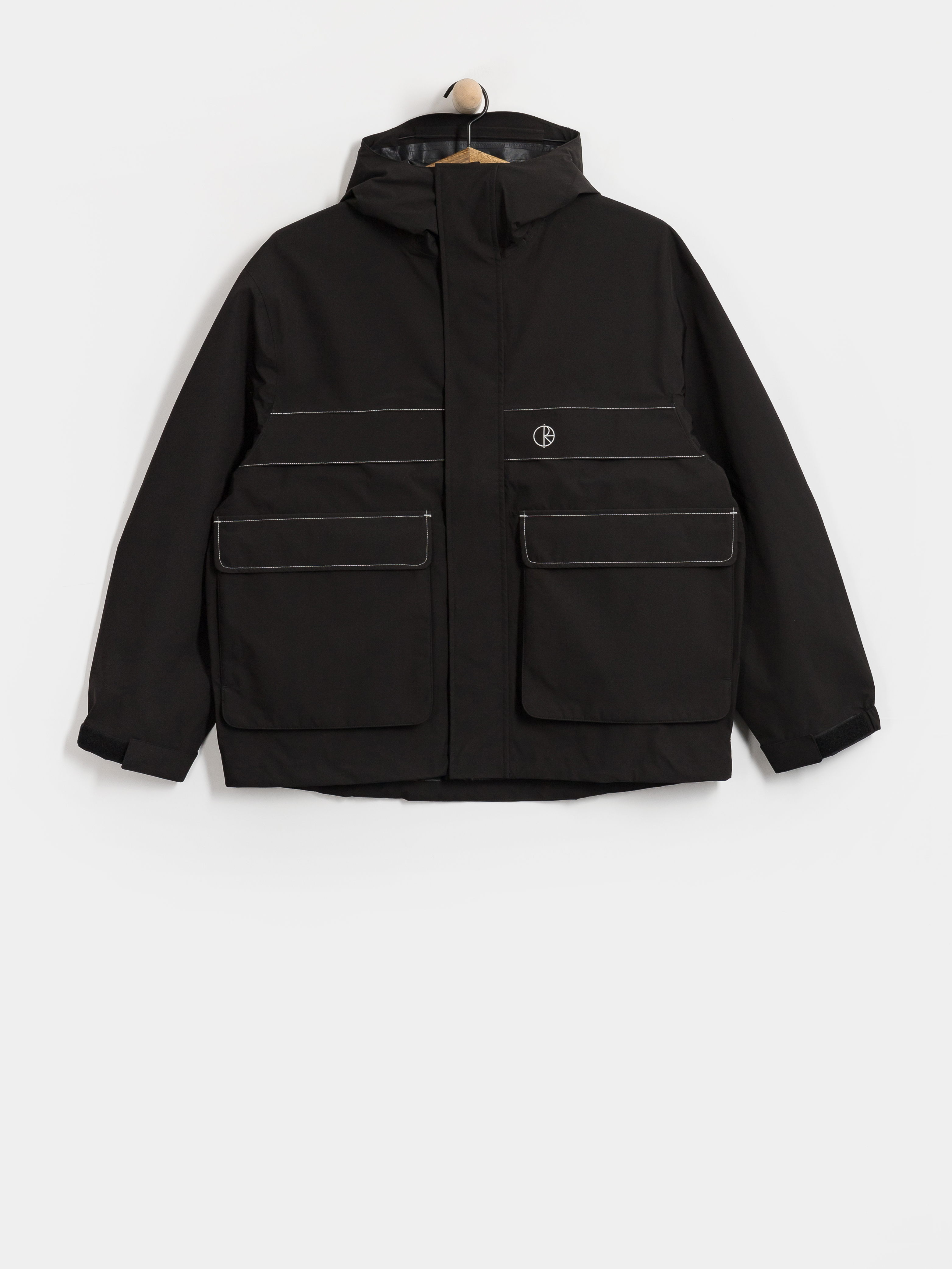 Polar Skate Cargo Shell Jacke (black/silver)