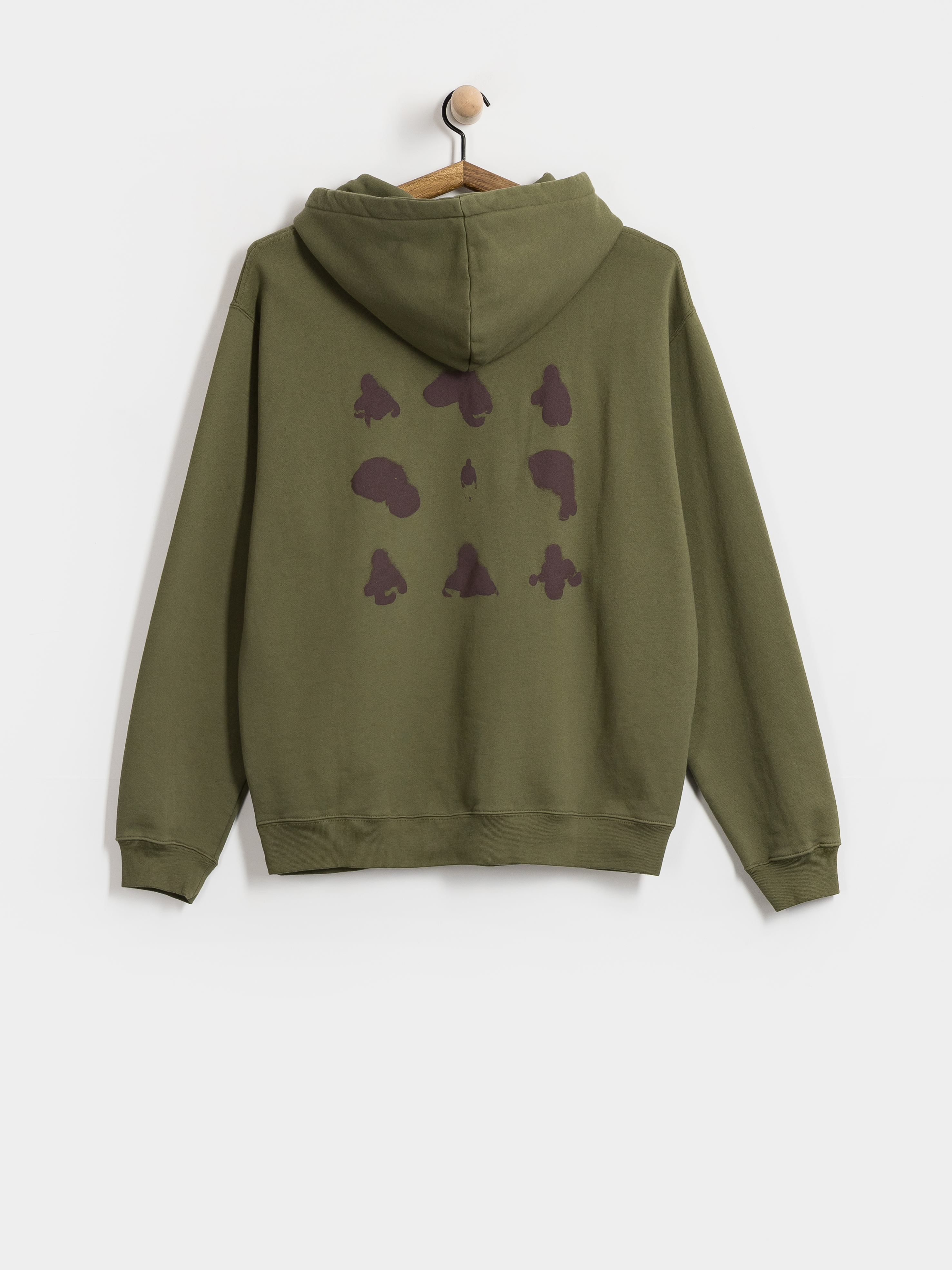 Polar Skate Fighting Myself HD Hoodie (army green)