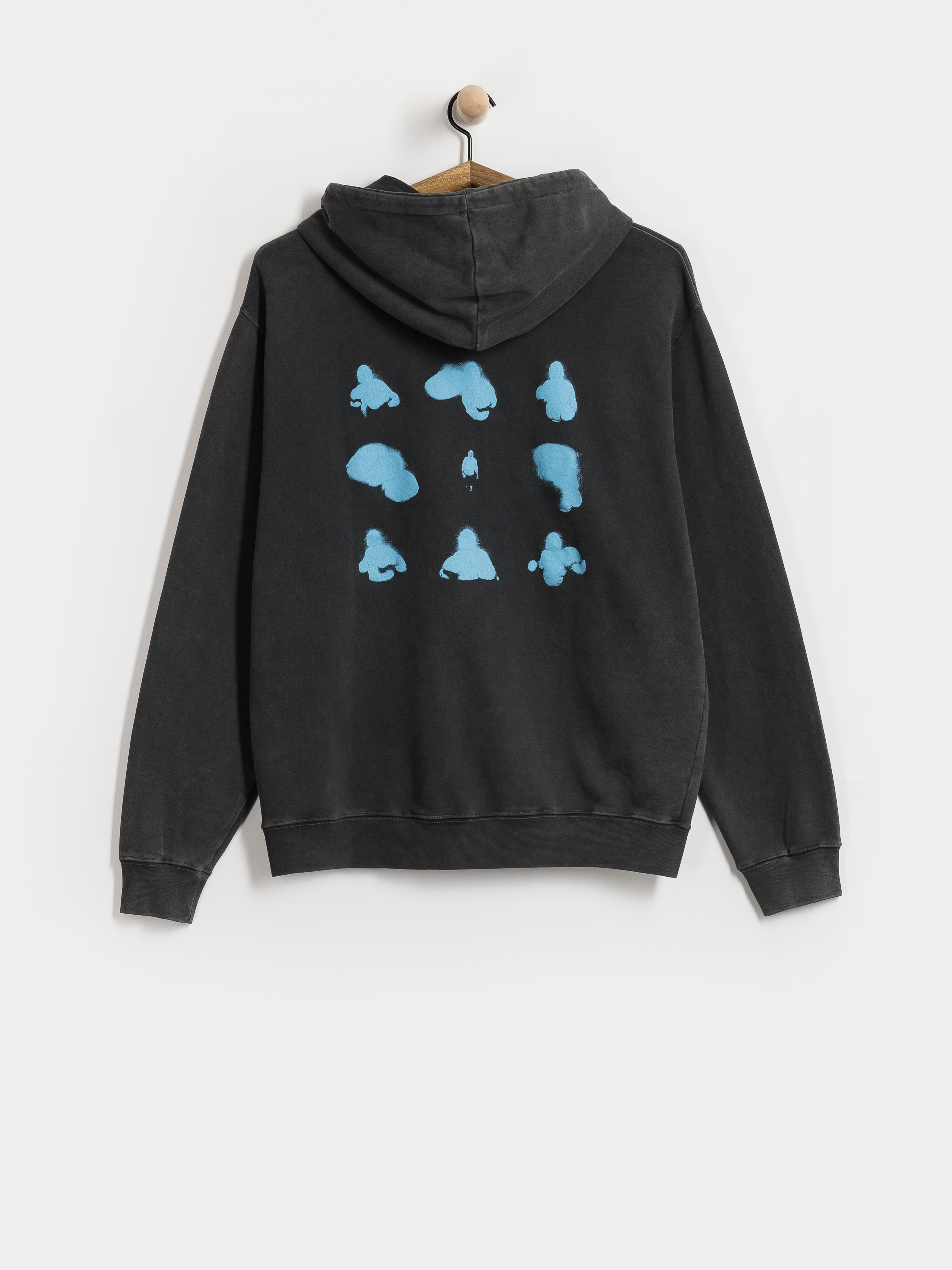 Polar Skate Fighting Myself HD Hoodie (silver black)