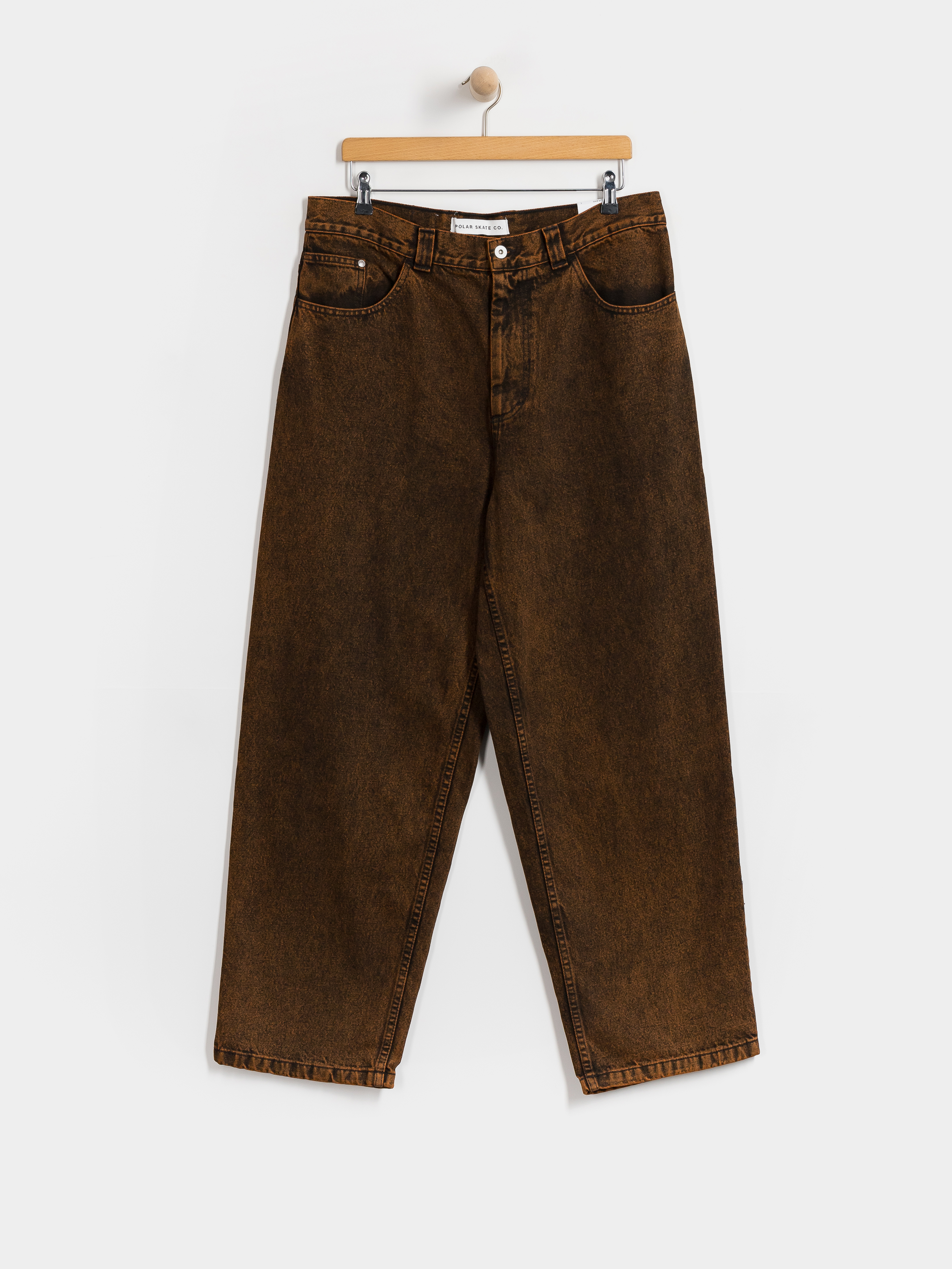 Polar Skate Big Boy Badalona Pants (orange black)