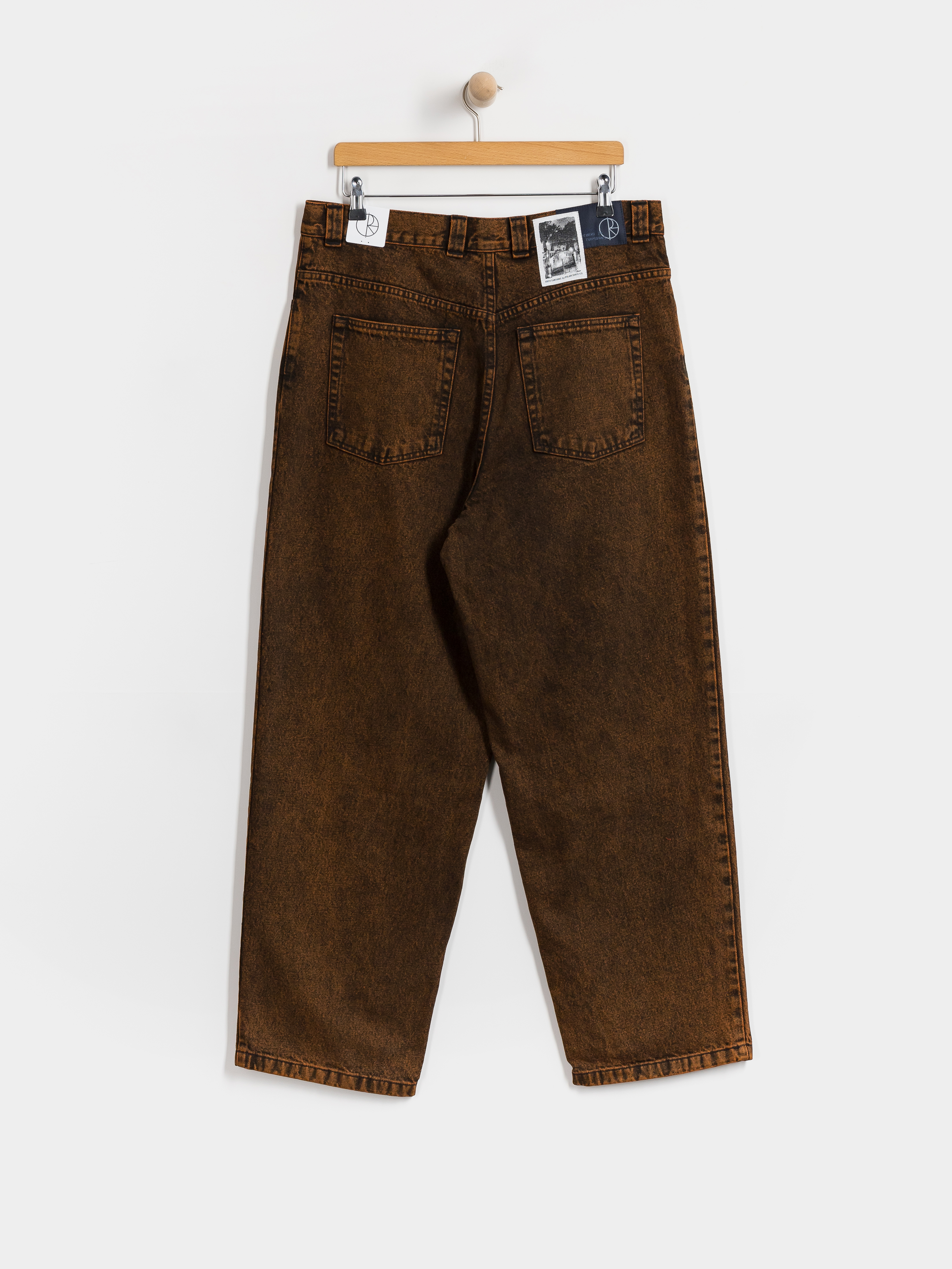 Polar Skate Big Boy Badalona Pants (orange black)