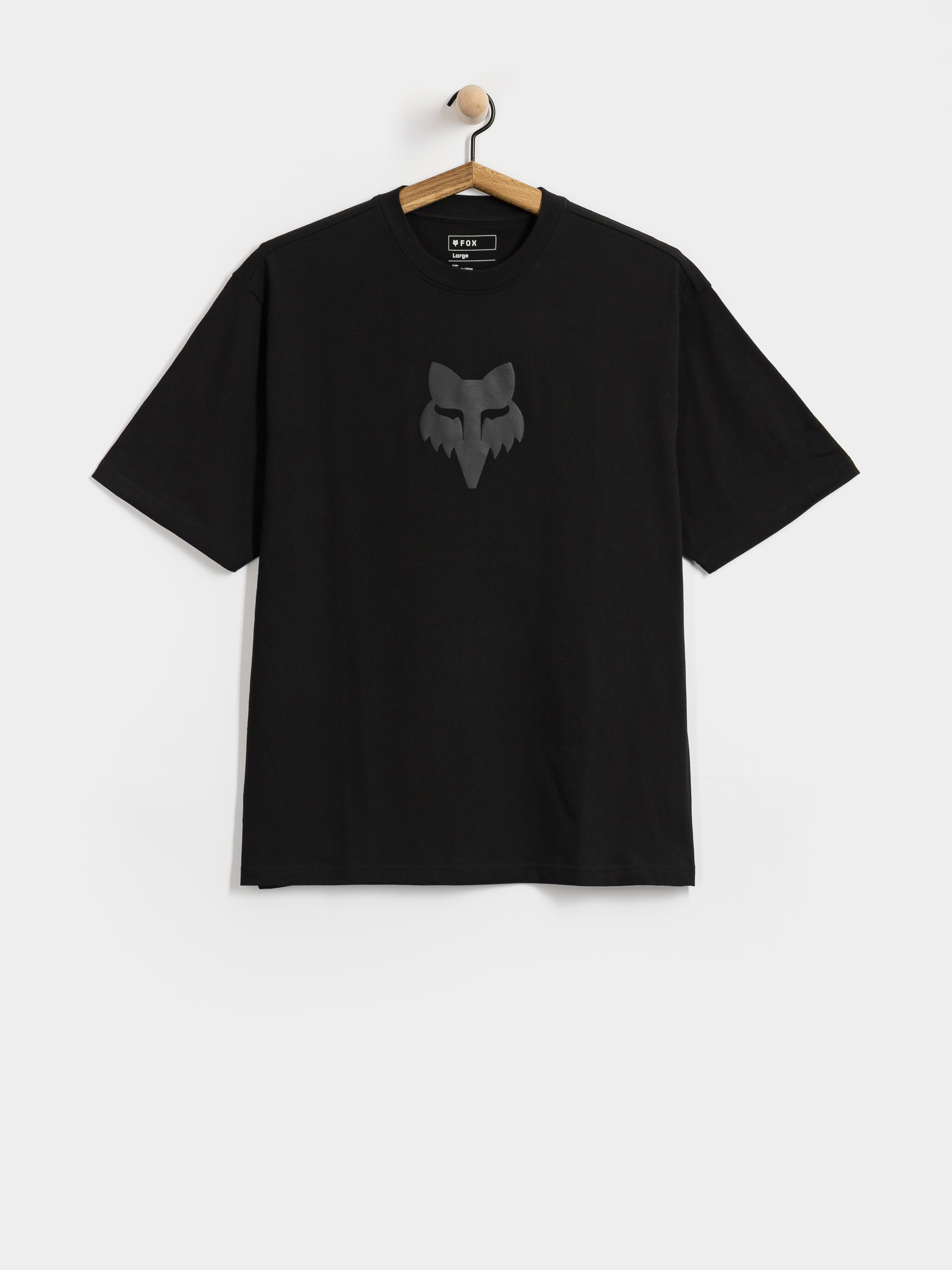 Fox Fox Head Heavyweight T-Shirt (black)