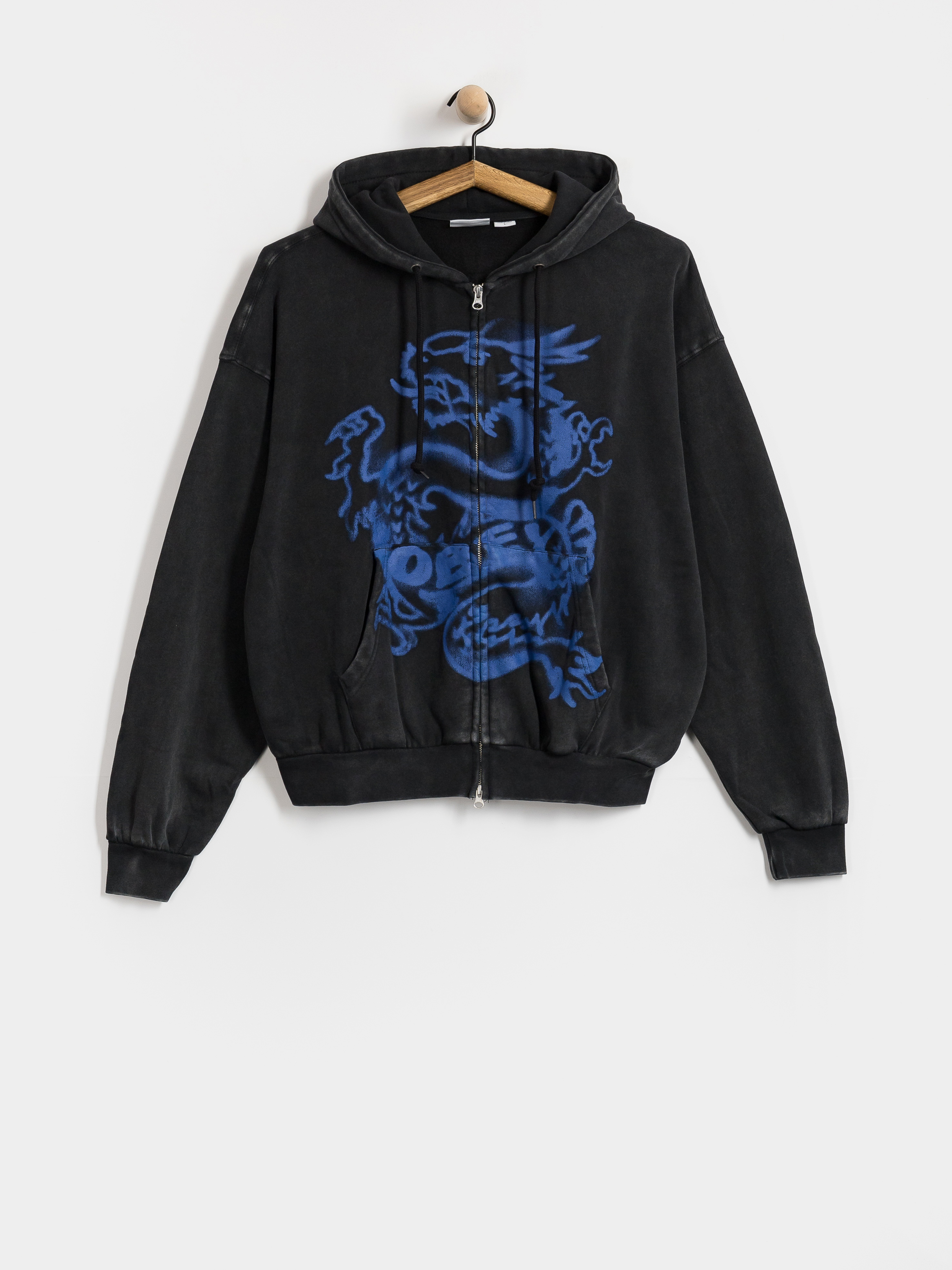 OBEY Draco ZHD Hoodie (dusty black limo)