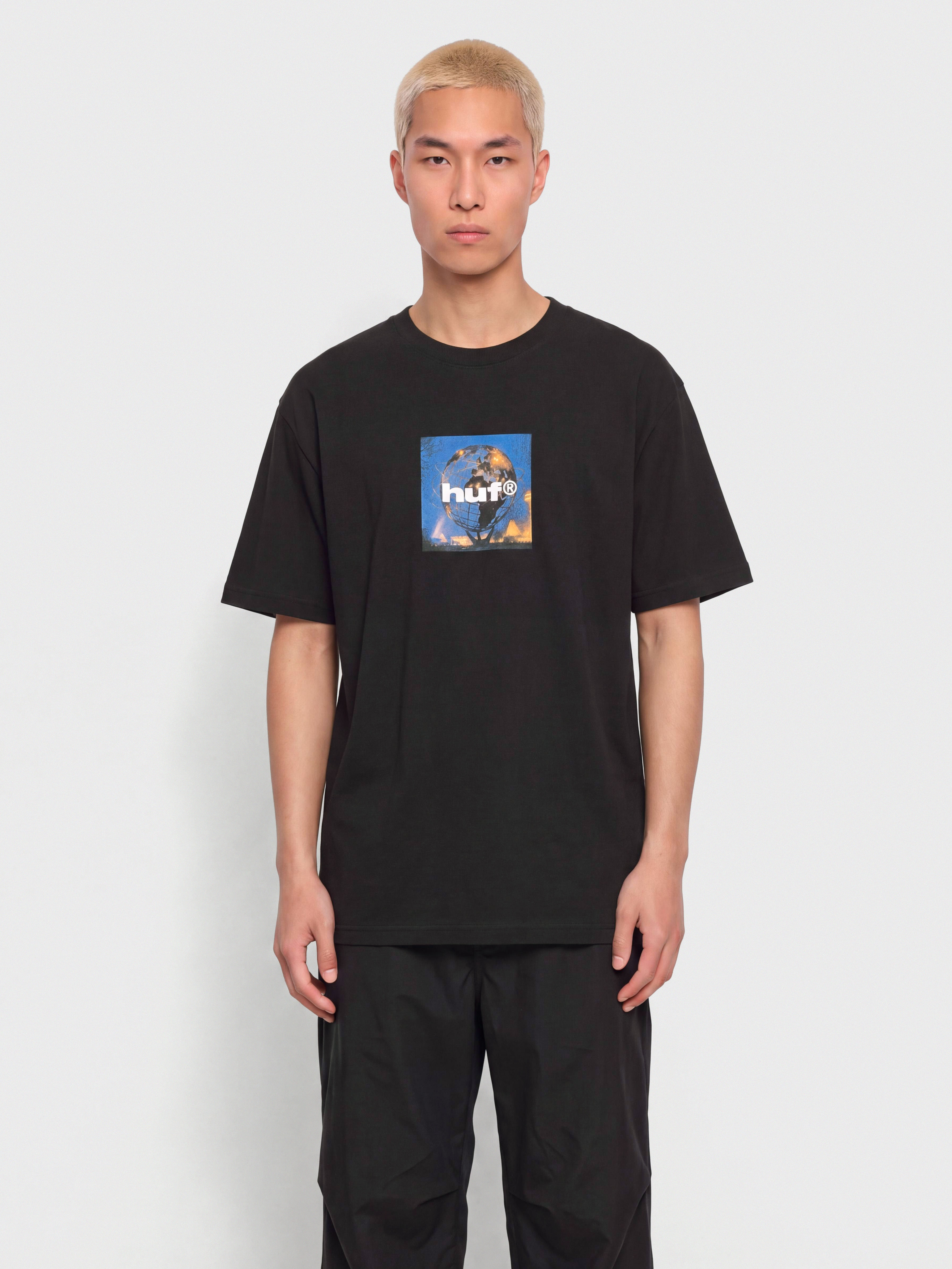 HUF T-Shirt Unisphere (black)