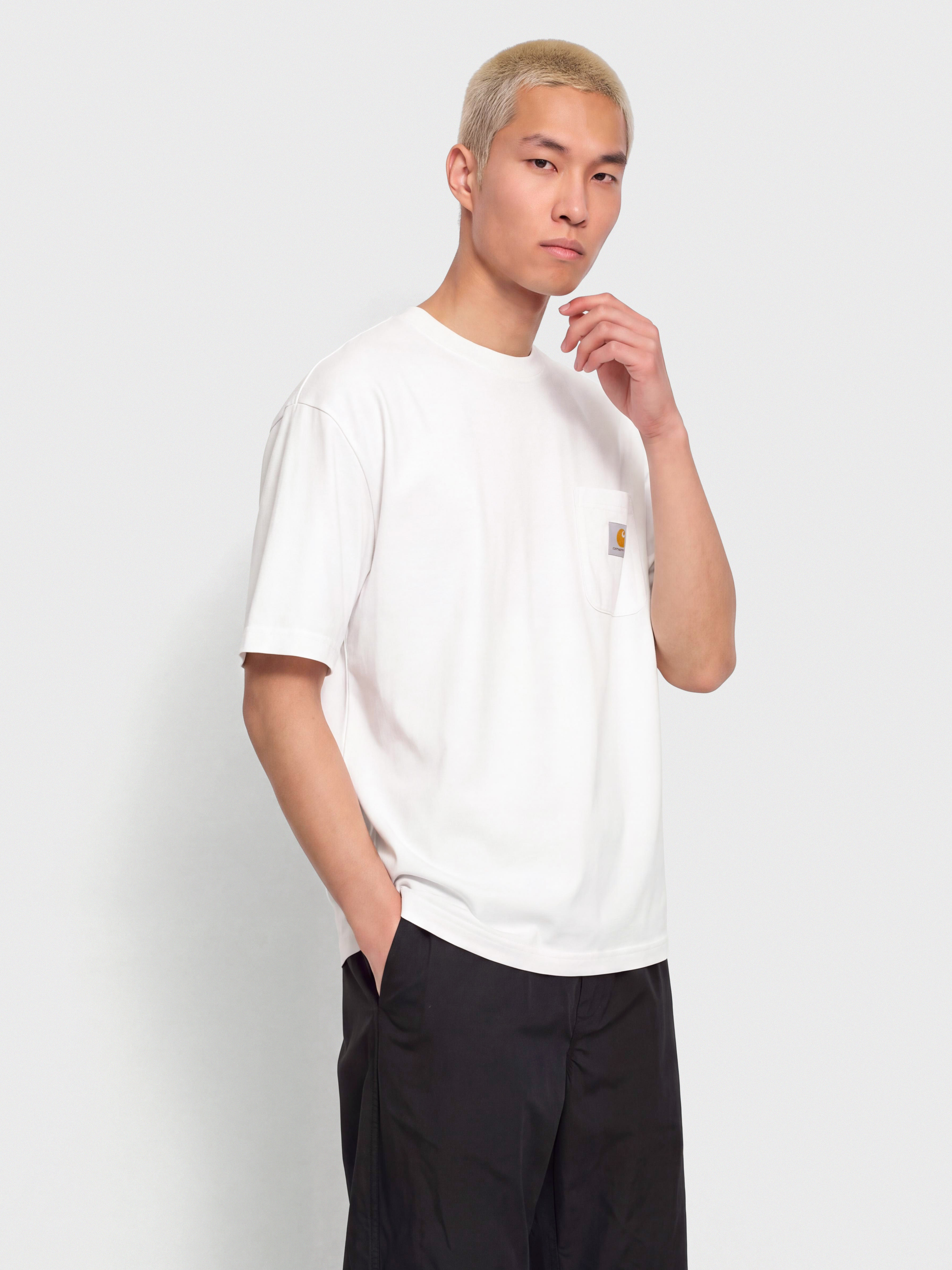 Carhartt WIP Work Pocket T-Shirt (white)