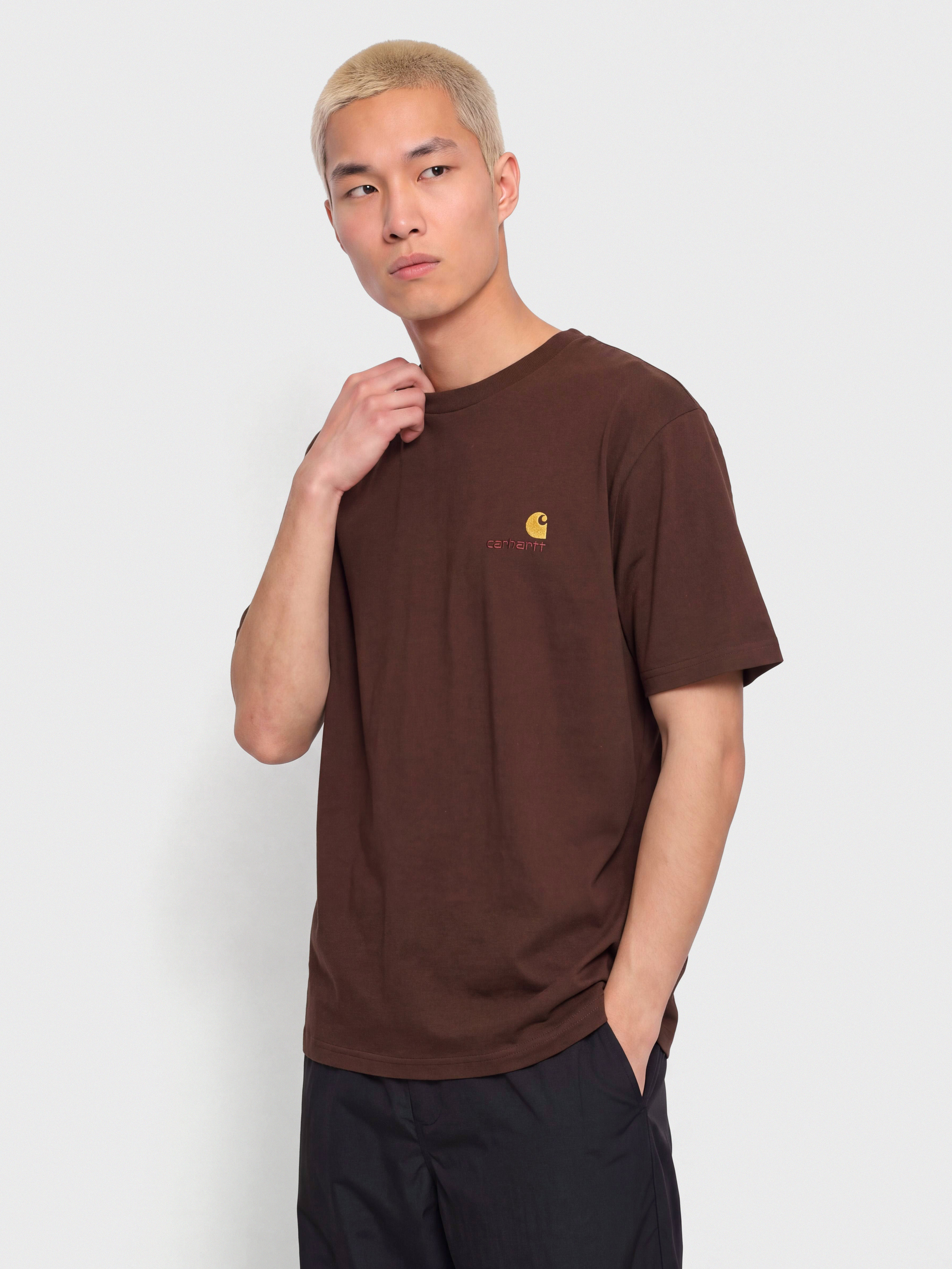 Carhartt WIP American Script T-Shirt (amarone)