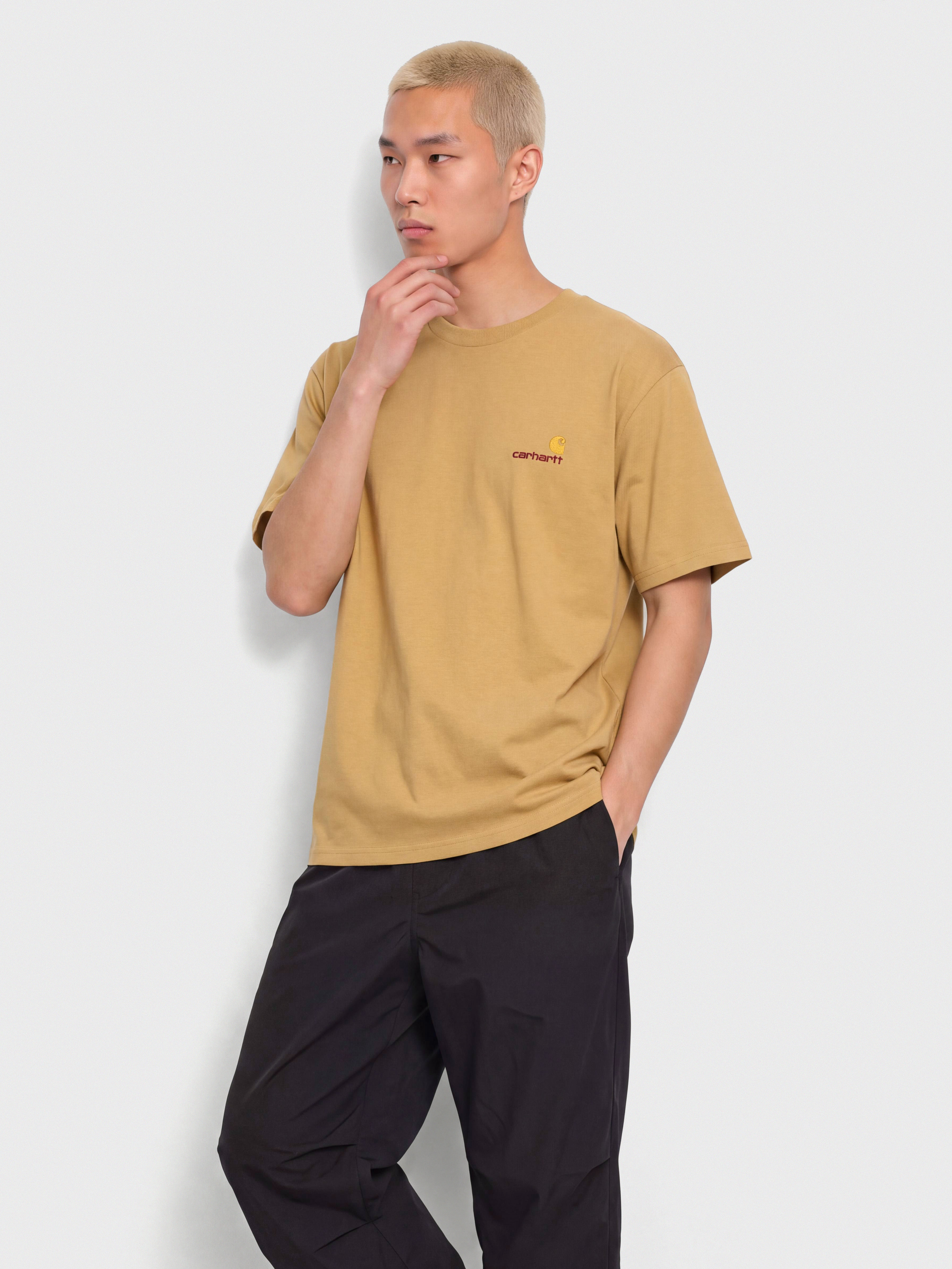 Carhartt WIP American Script T-Shirt (wip dusty h)