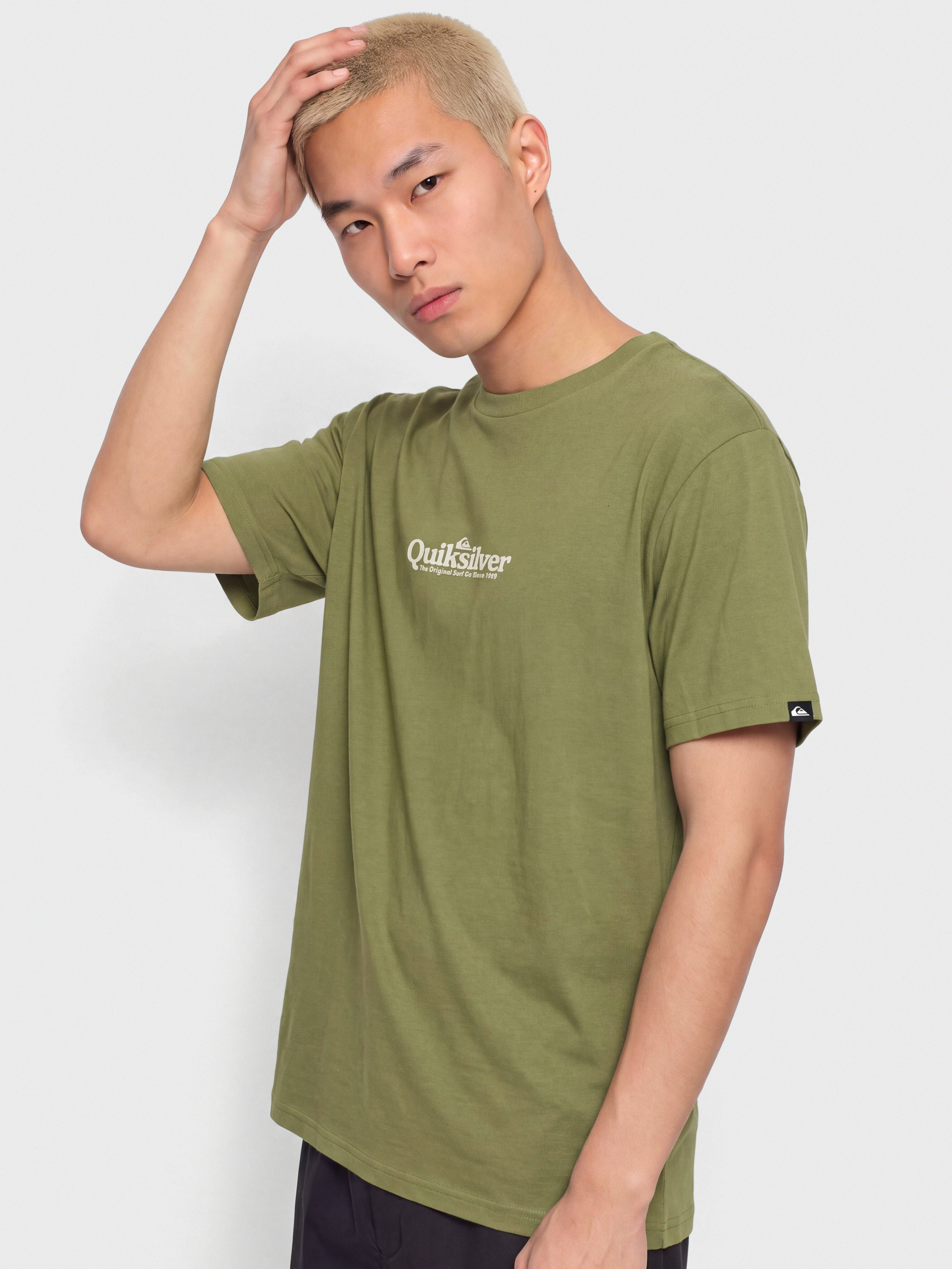 Quiksilver Fineline T-Shirt (loden green)