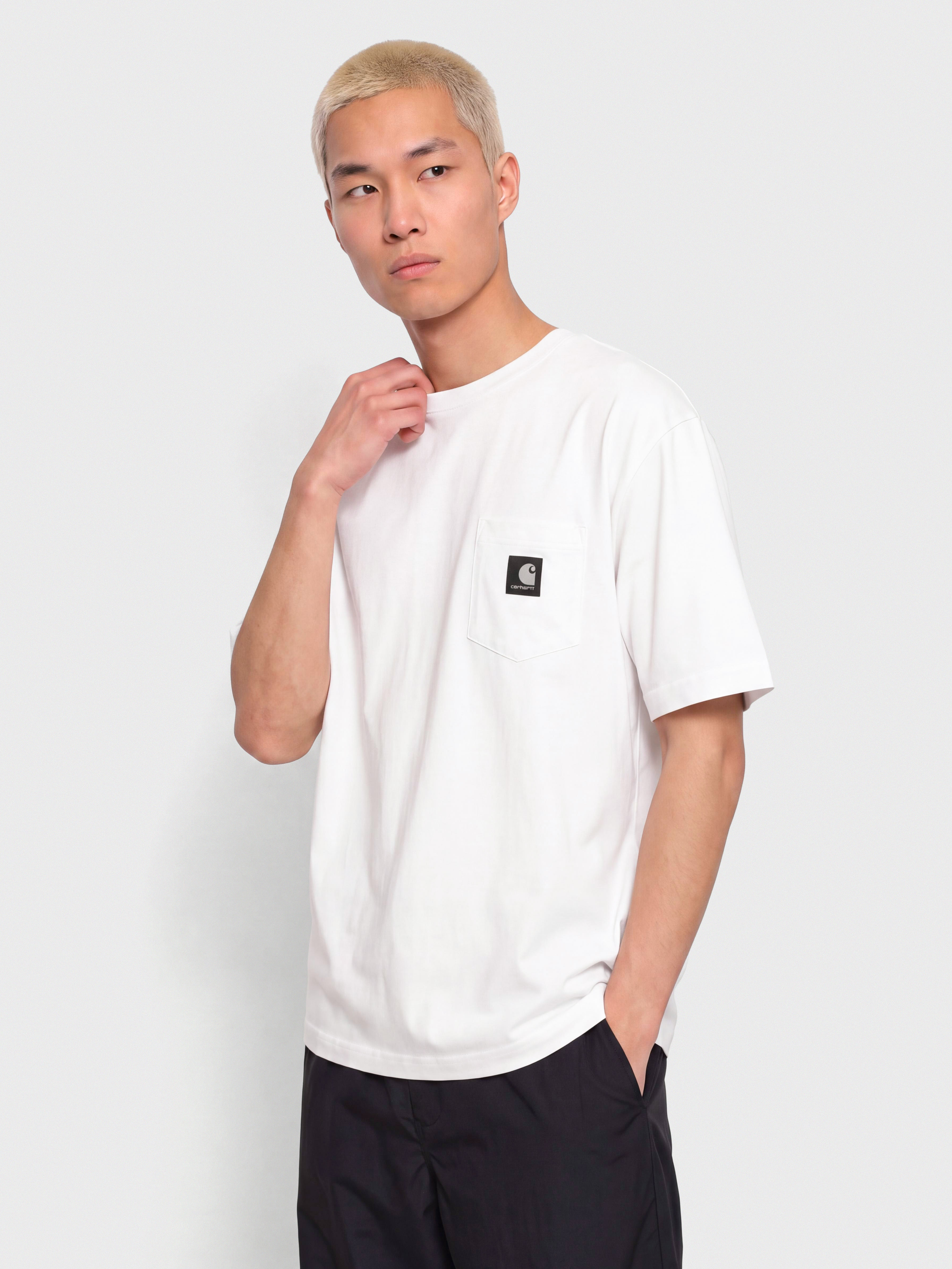 Carhartt WIP OG Loose Pocket T-Shirt (white)